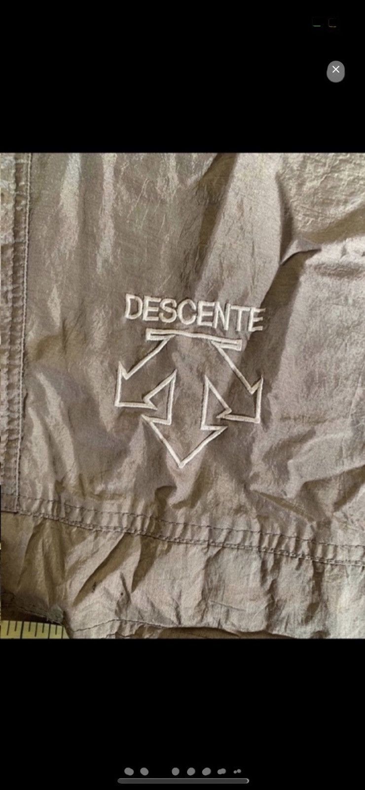 Vintage ***FINAL DROP***RARE 90s Descente nylon anorak L Size US L / EU 52-54 / 3 - 3 Thumbnail