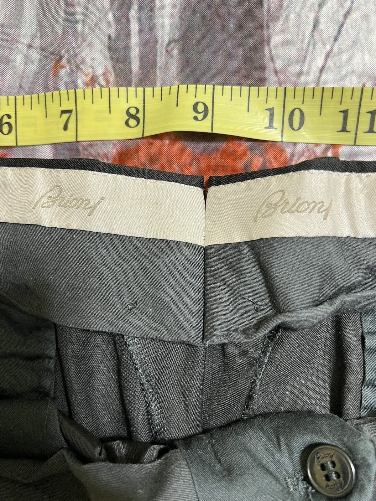 Brioni ***FINAL DROP***RARE 90s Brioni custom Tessuto trouser 36R Size US 36 / EU 52 - 15 Thumbnail
