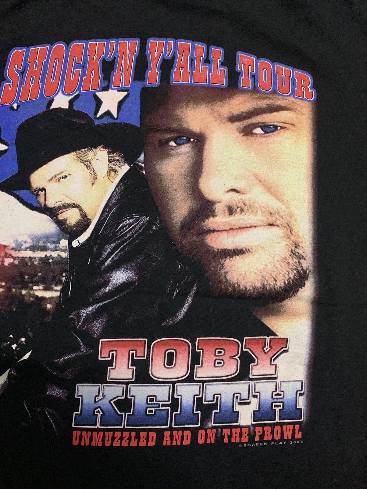 Band Tees Vintage 2003 toby keith raptees style Size US L / EU 52-54 / 3 - 7 Thumbnail