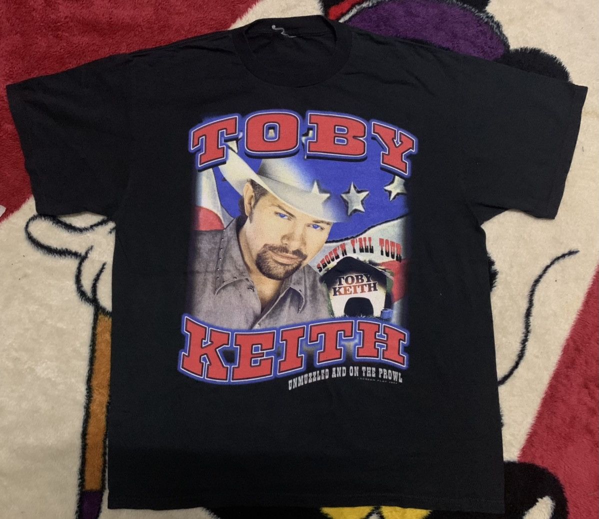 Band Tees Vintage 2003 toby keith raptees style Size US L / EU 52-54 / 3 - 1 Thumbnail