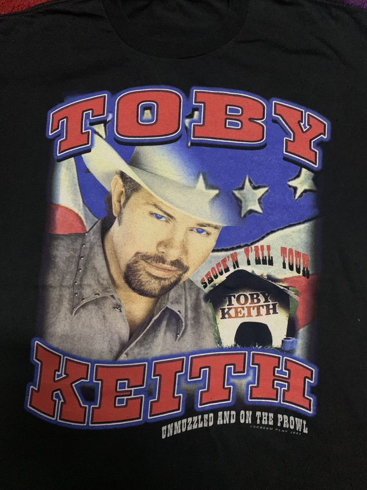 Band Tees Vintage 2003 toby keith raptees style Size US L / EU 52-54 / 3 - 3 Thumbnail