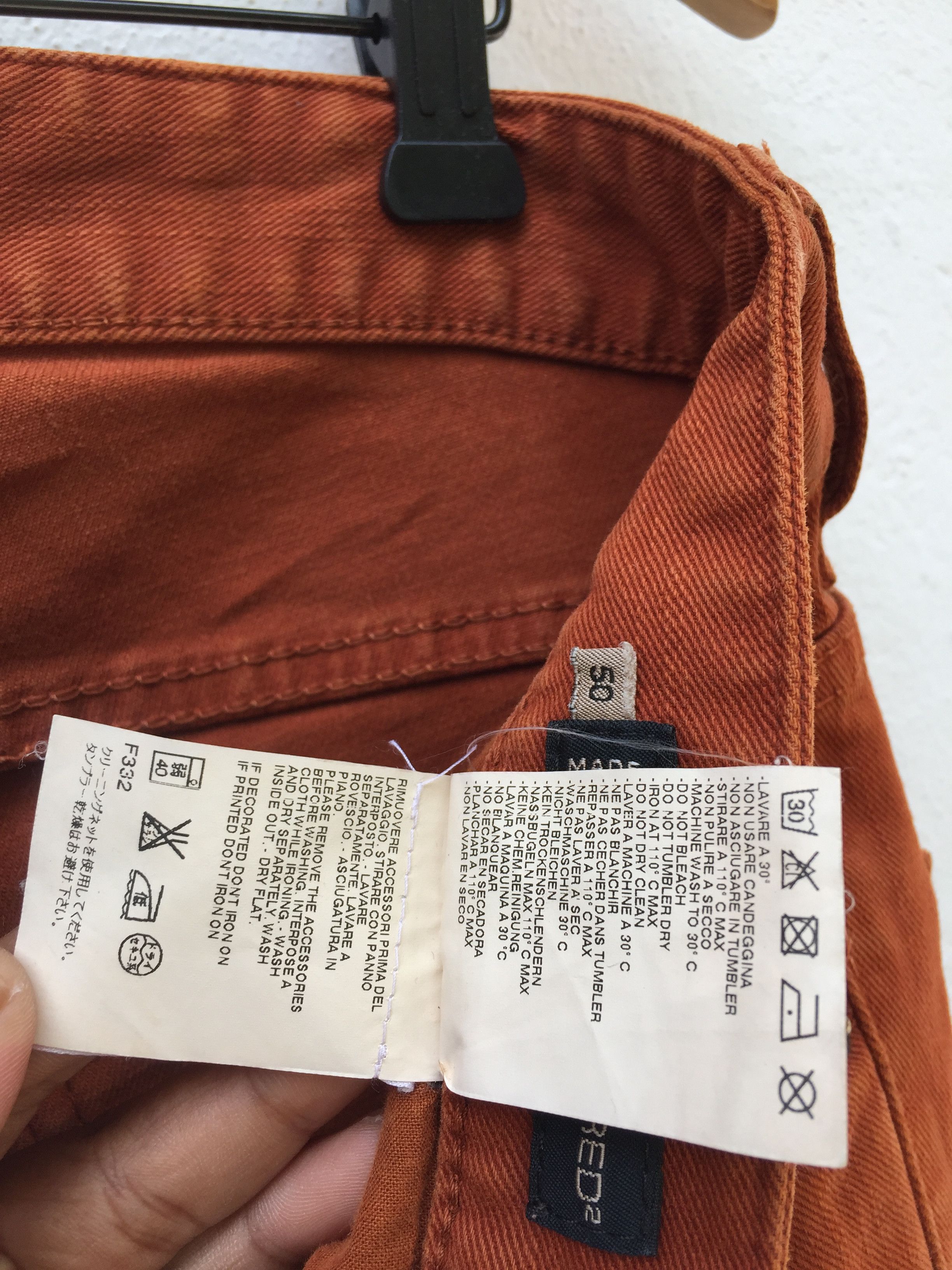 Dsquared2 Dsquared2 Straight Cut Denim Size US 36 / EU 52 - 17 Thumbnail