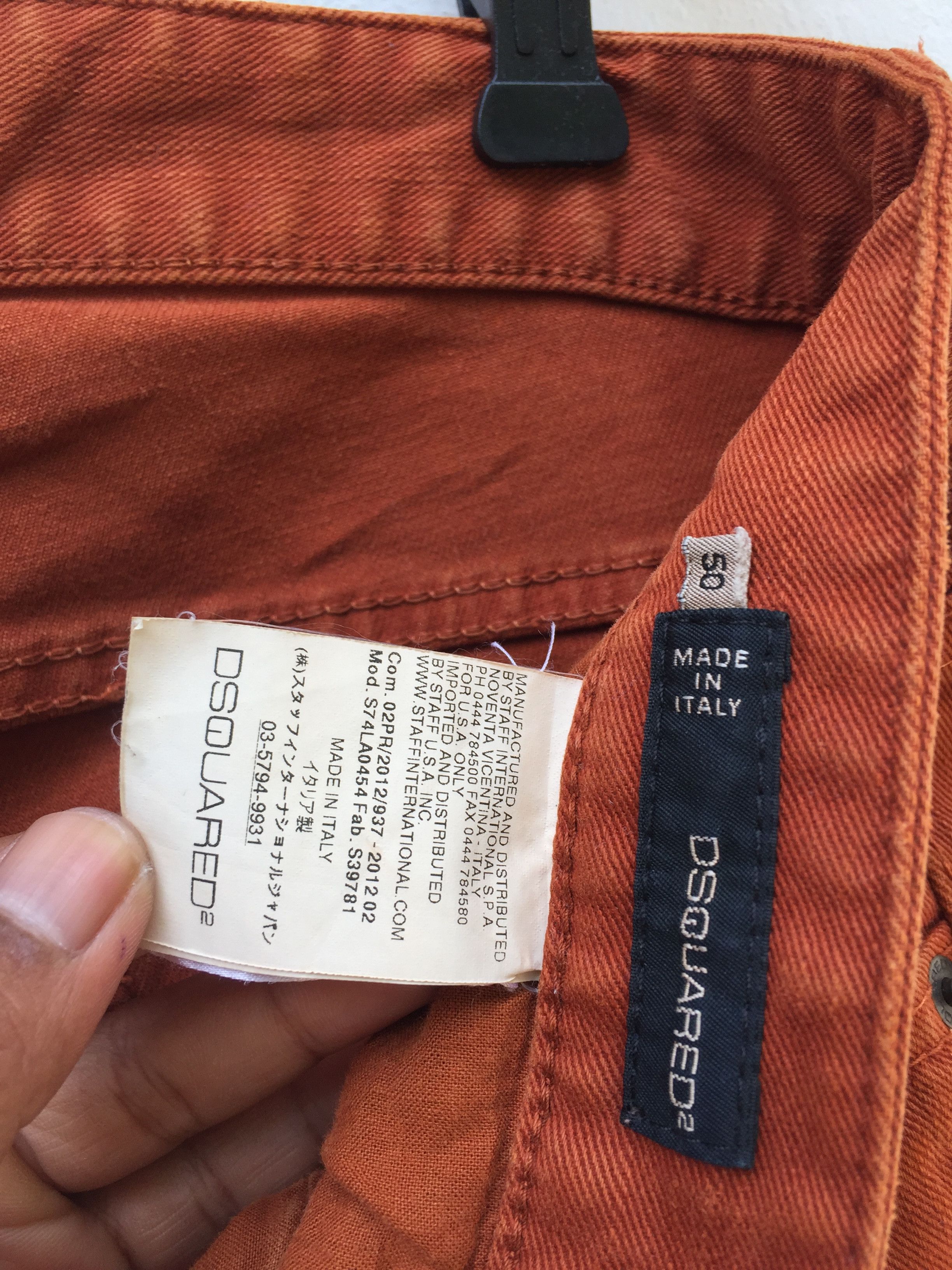 Dsquared2 Dsquared2 Straight Cut Denim Size US 36 / EU 52 - 16 Thumbnail