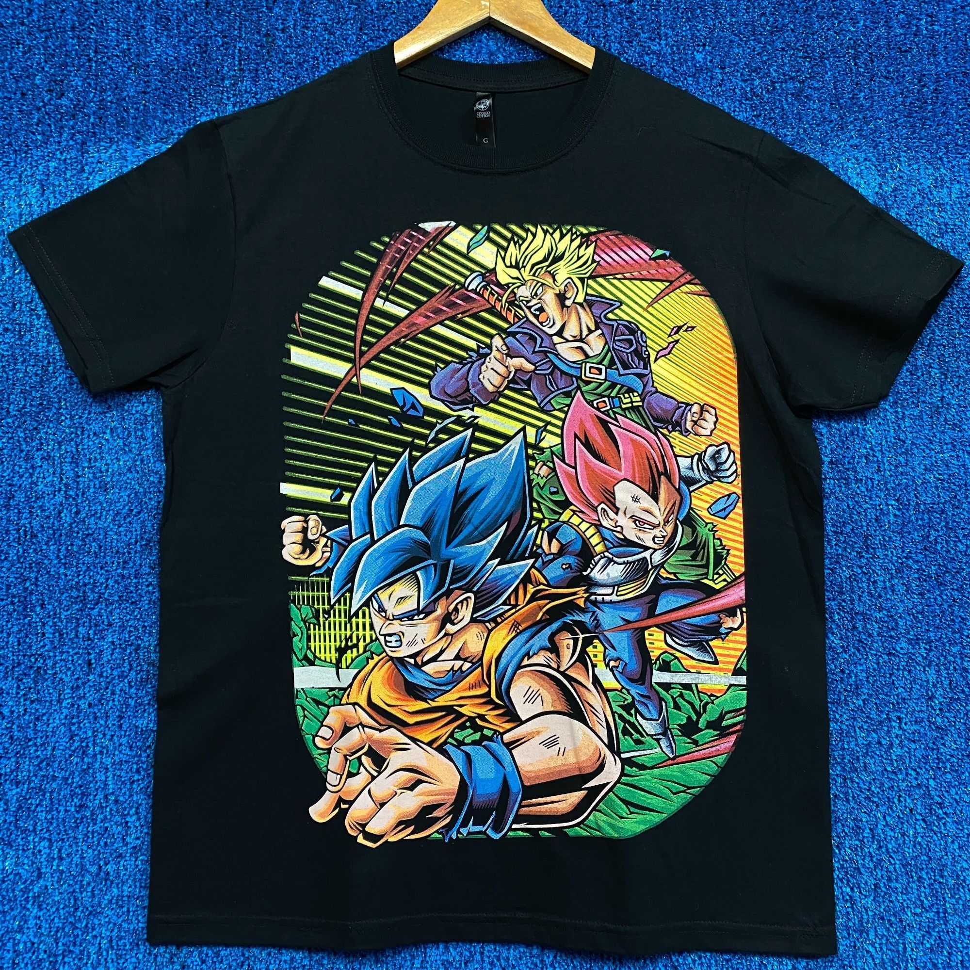 Very Rare Ultra Instinct Goku Vegeta & Trunks Dual Side Tee L | Grailed