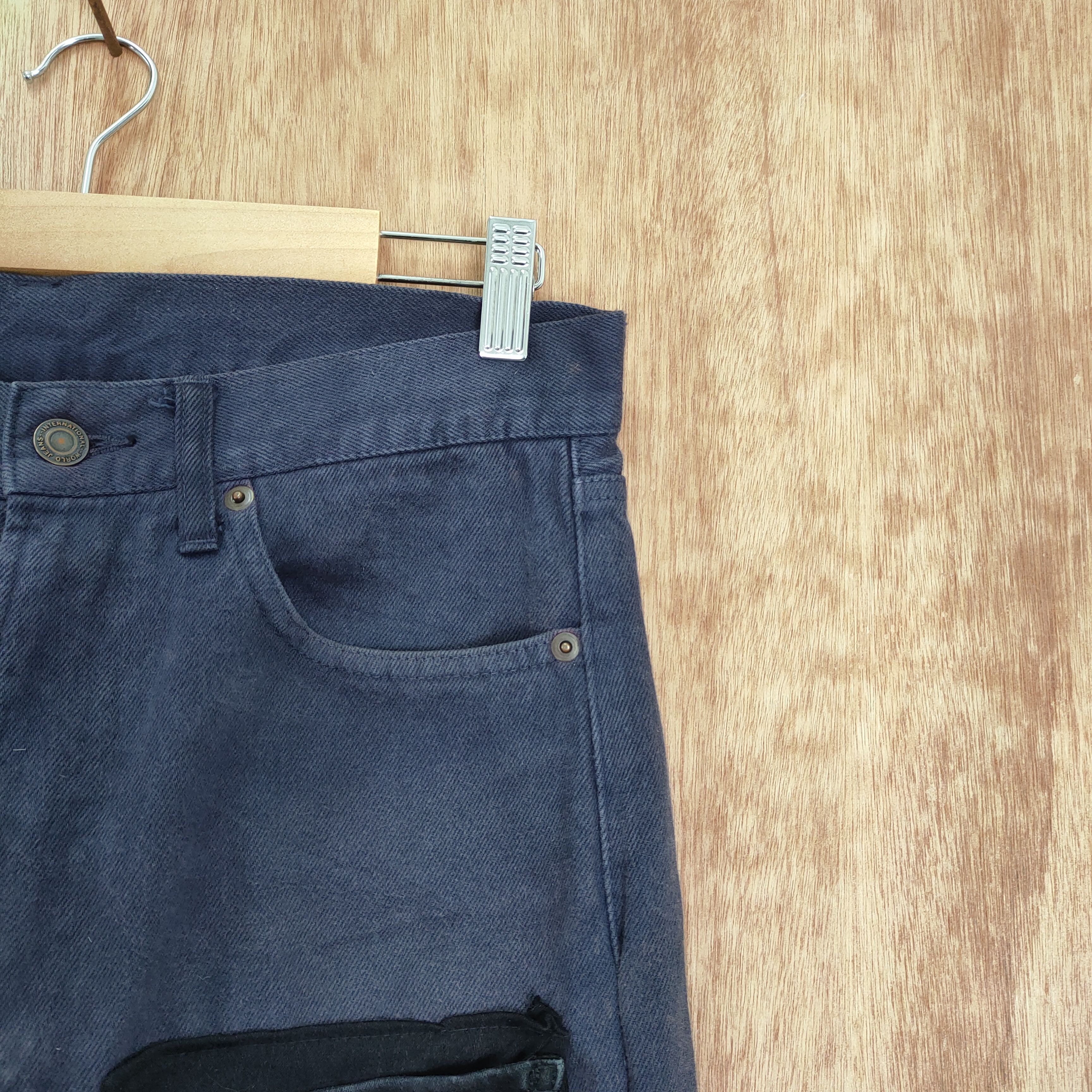 SHIPS SHIP FADED CUSTOM BONDAGE CARGO PANTS MULTIPOCKET TACTICAL Size US 30 / EU 46 - 11 Thumbnail