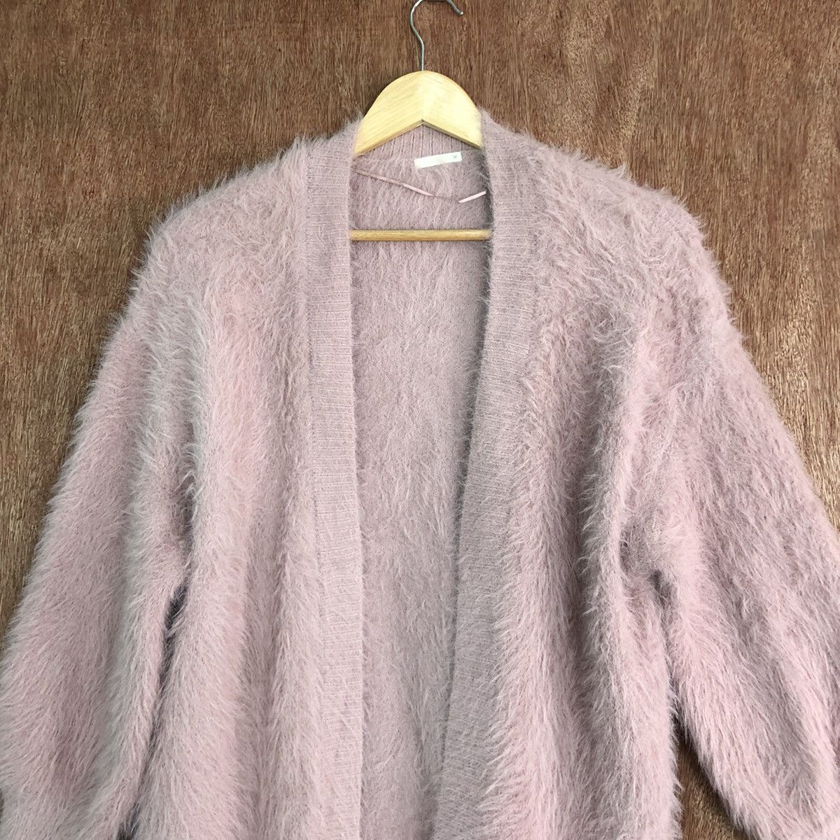 Homespun Knitwear × Japanese Brand Gu Japan Pink Mohair Cardigan Fur Knitwear Size US M / EU 48-50 / 2 - 2 Thumbnail
