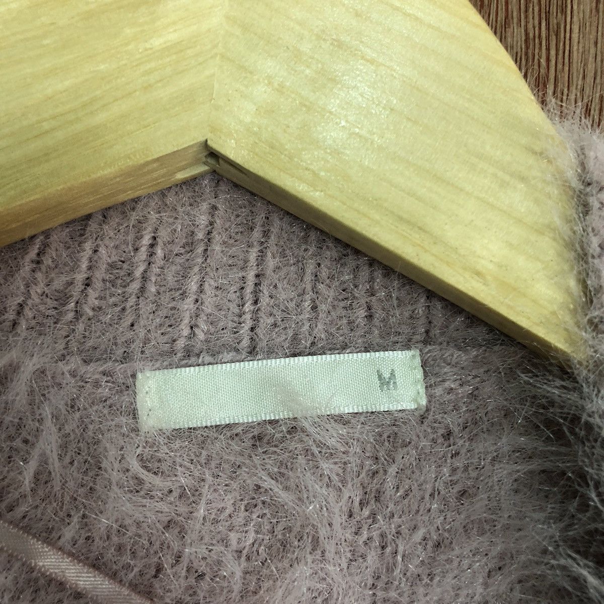Homespun Knitwear × Japanese Brand Gu Japan Pink Mohair Cardigan Fur Knitwear Size US M / EU 48-50 / 2 - 9 Thumbnail