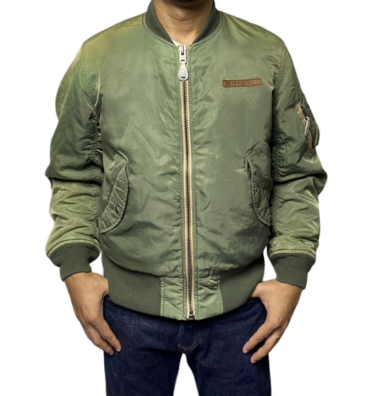 Avirex Avirex MA-1 Bombers Flight Jacket Size US M / EU 48-50 / 2 - 2 Thumbnail