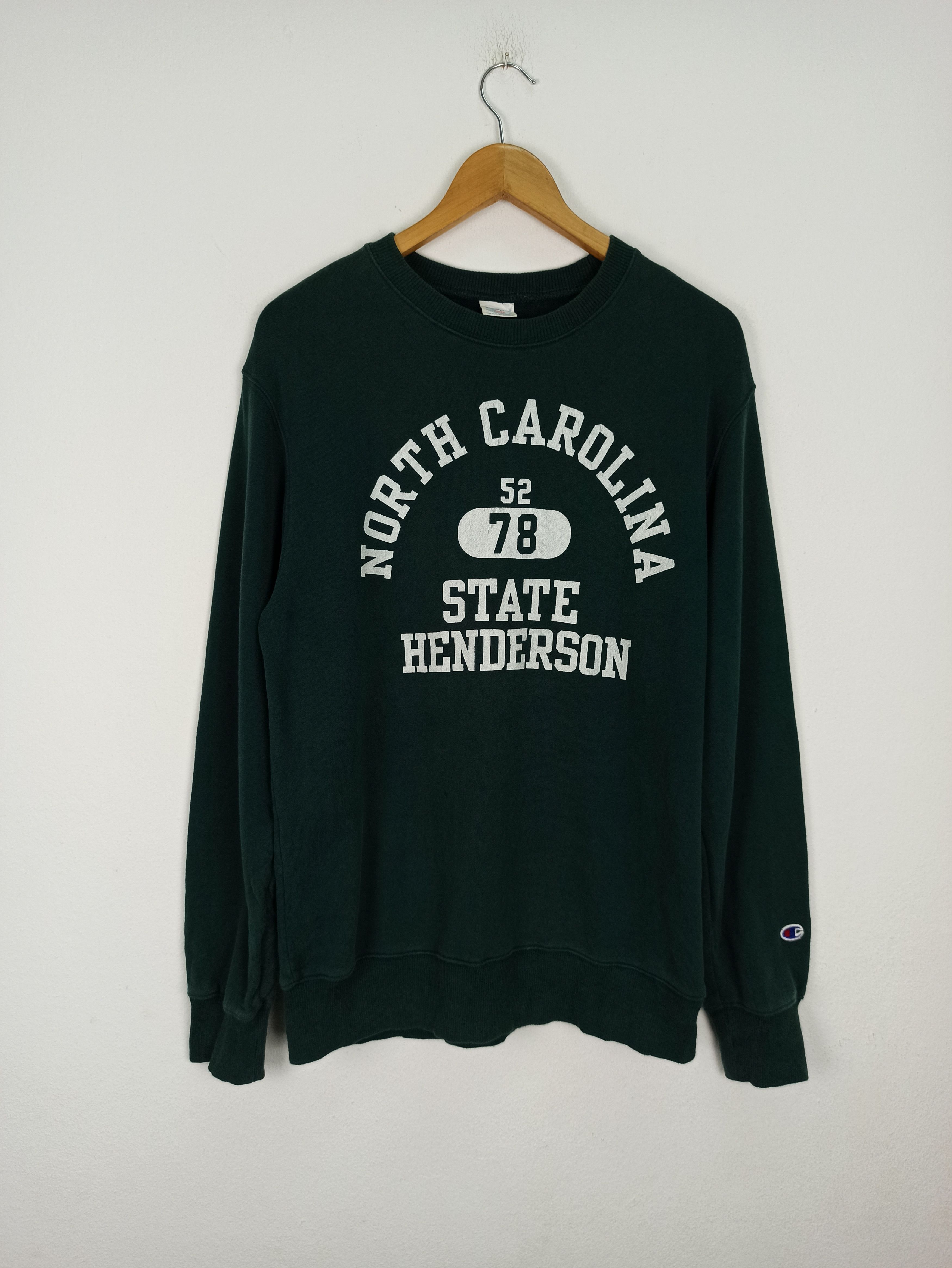 image of California Republic x Champion North Carolina State Henderson (C40) in Dark Green (Size Large)