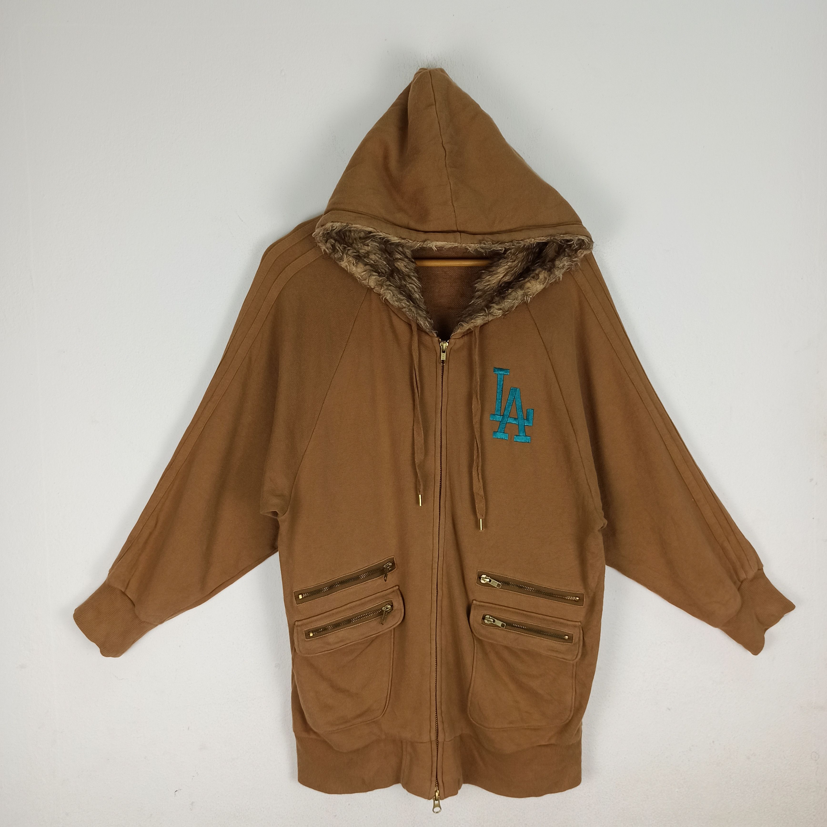 14th Addiction Los Angeles MLB Hoodie Brown Colour Multi Pocket Size L / US 10 / IT 46 - 1 Thumbnail