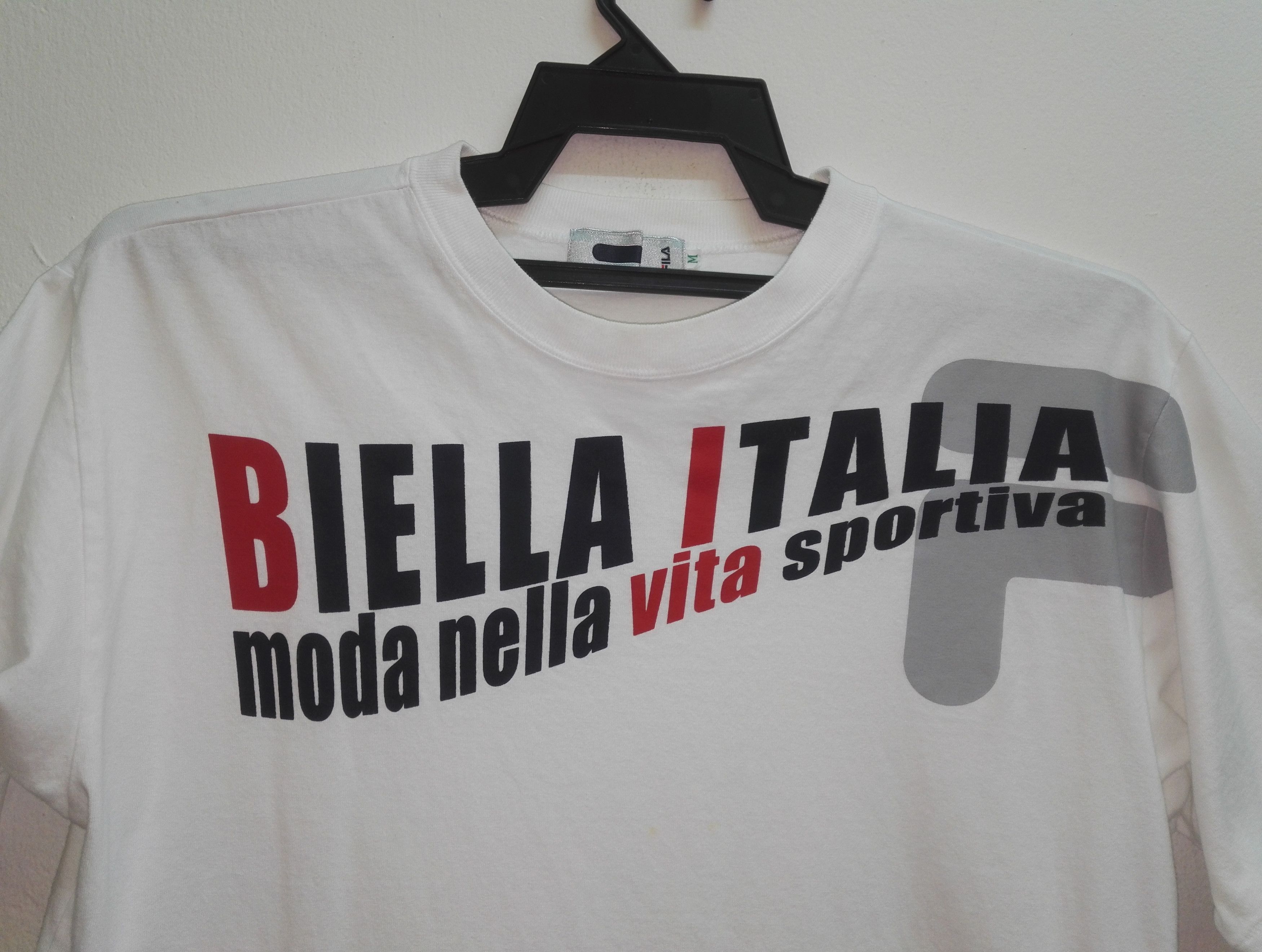 Fila Vintage T-shirt Fila Big Logo (c34) Size US M / EU 48-50 / 2 - 2 Thumbnail