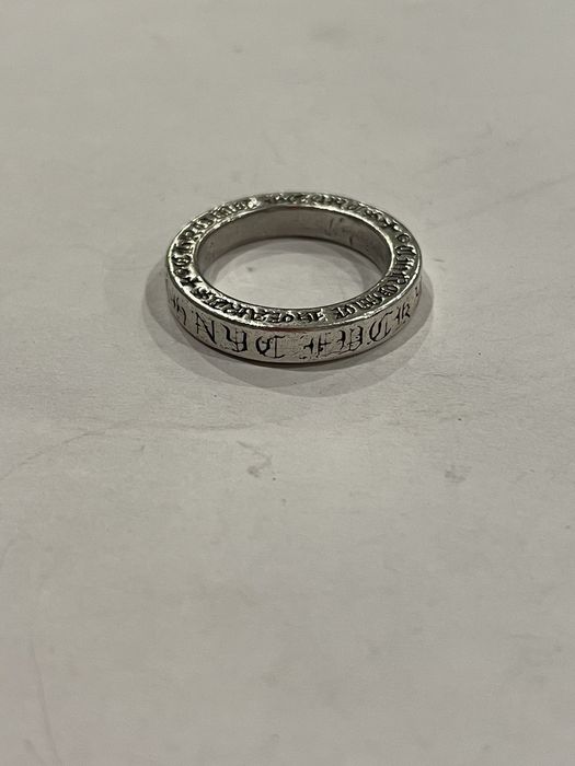 Chrome Hearts Chrome Hearts NYC FUCK YOU Spacer Ring 3mm Size 4.5