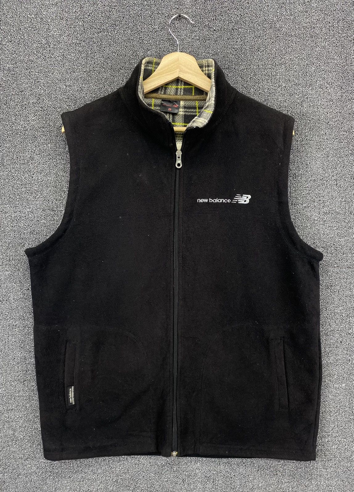 New Balance Vintage New Balance Fleece Vest Size US L / EU 52-54 / 3 - 1 Thumbnail