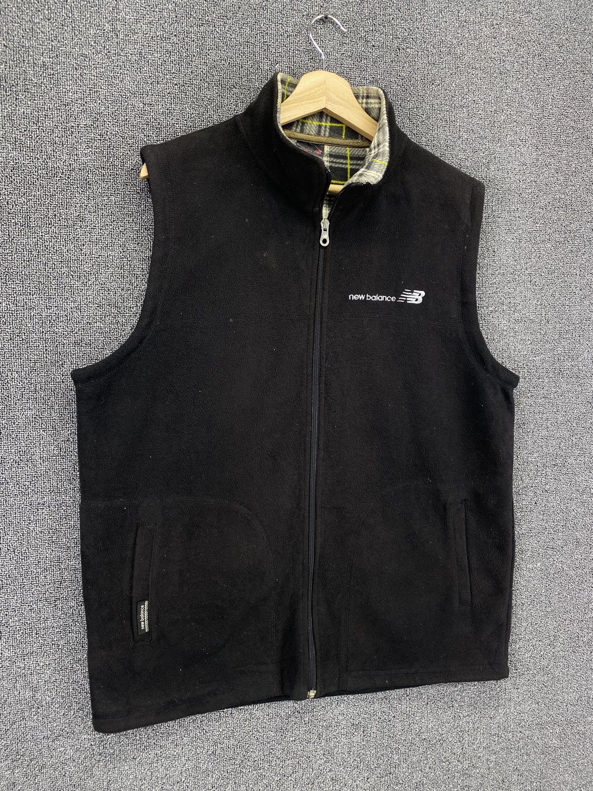 New Balance Vintage New Balance Fleece Vest Size US L / EU 52-54 / 3 - 2 Thumbnail