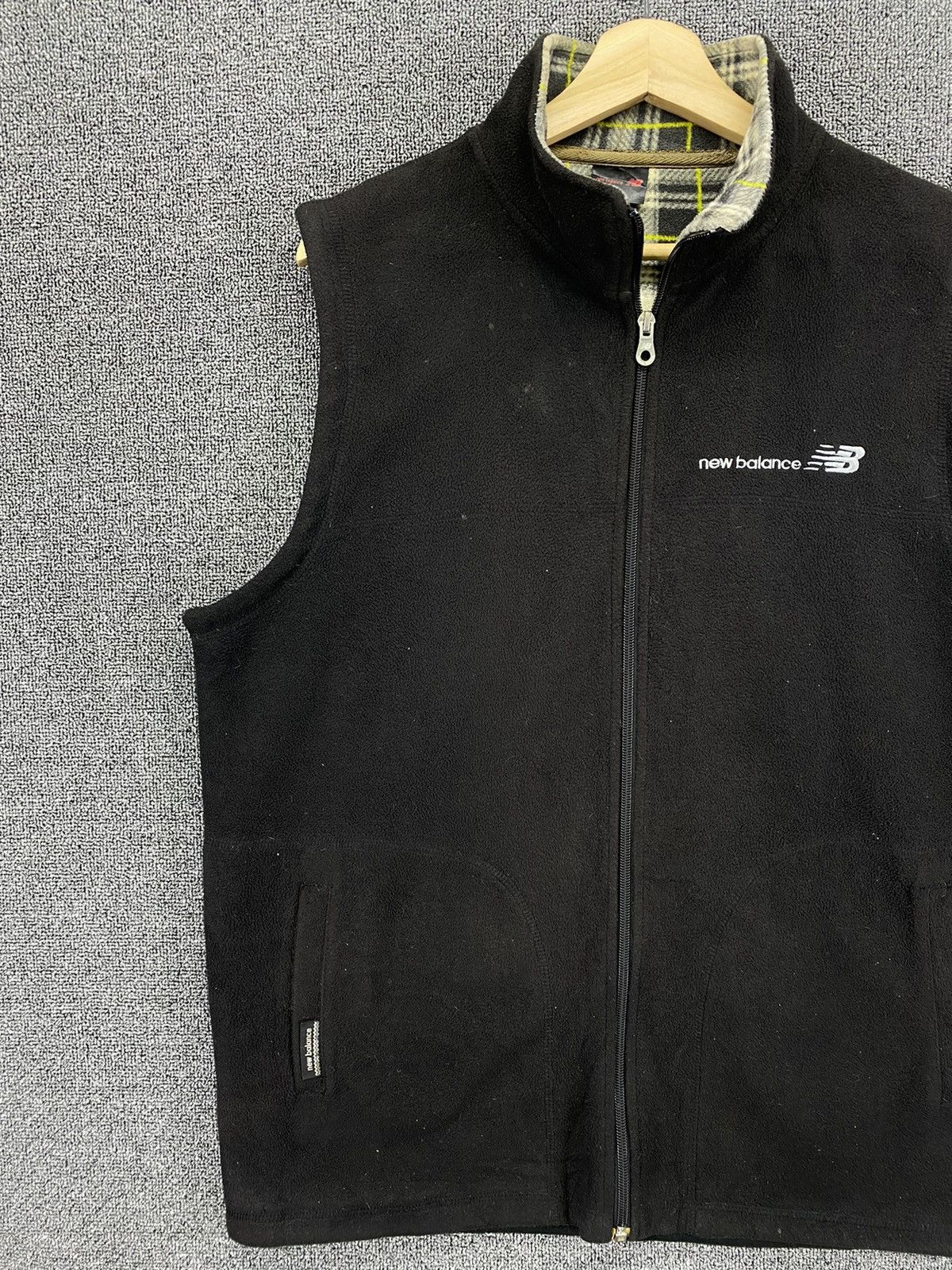 New Balance Vintage New Balance Fleece Vest Size US L / EU 52-54 / 3 - 3 Thumbnail