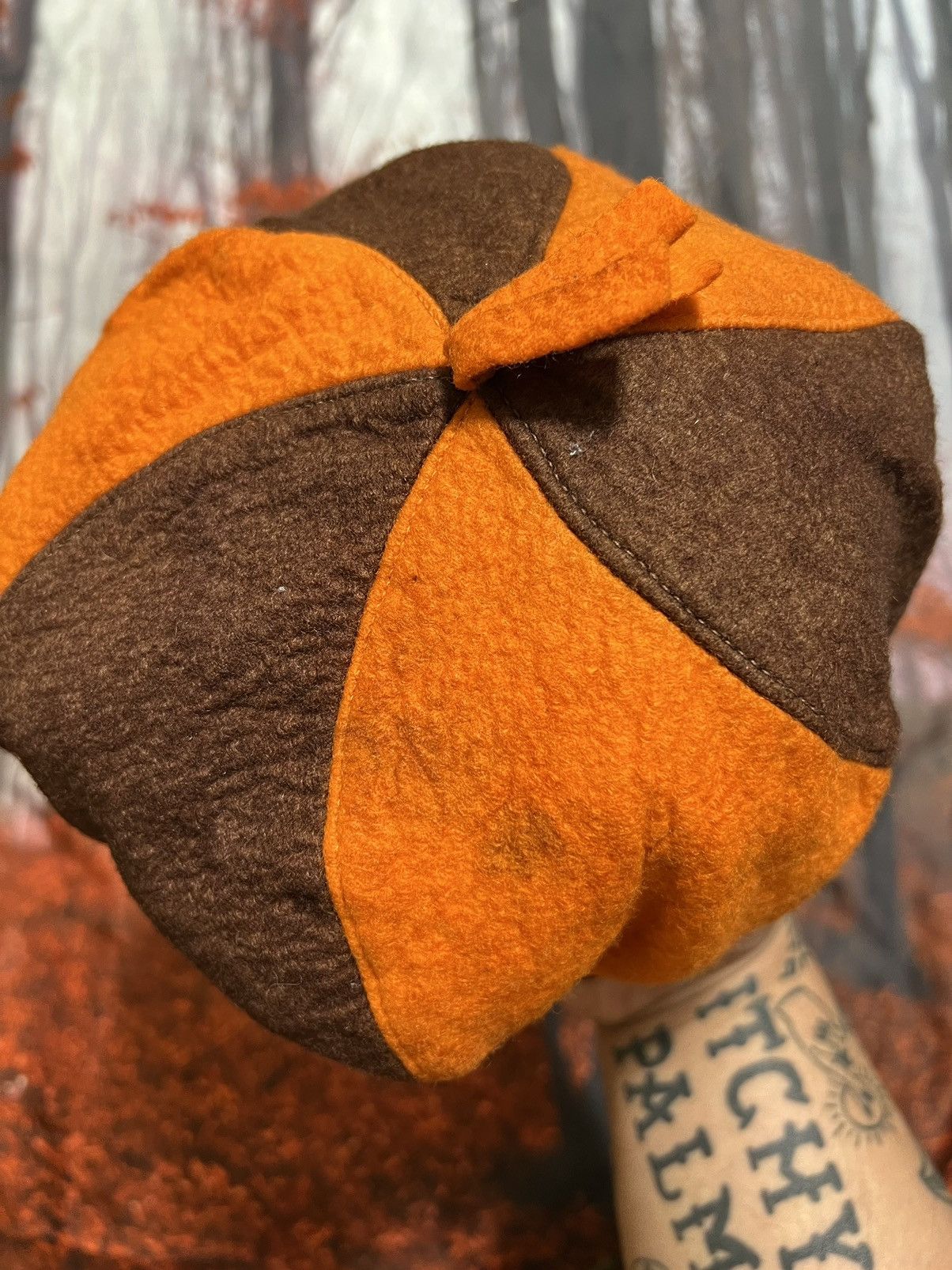 Vintage ***FINAL DROP***RARE 80s pinwheel wool union made beret OS Size ONE SIZE - 8 Thumbnail