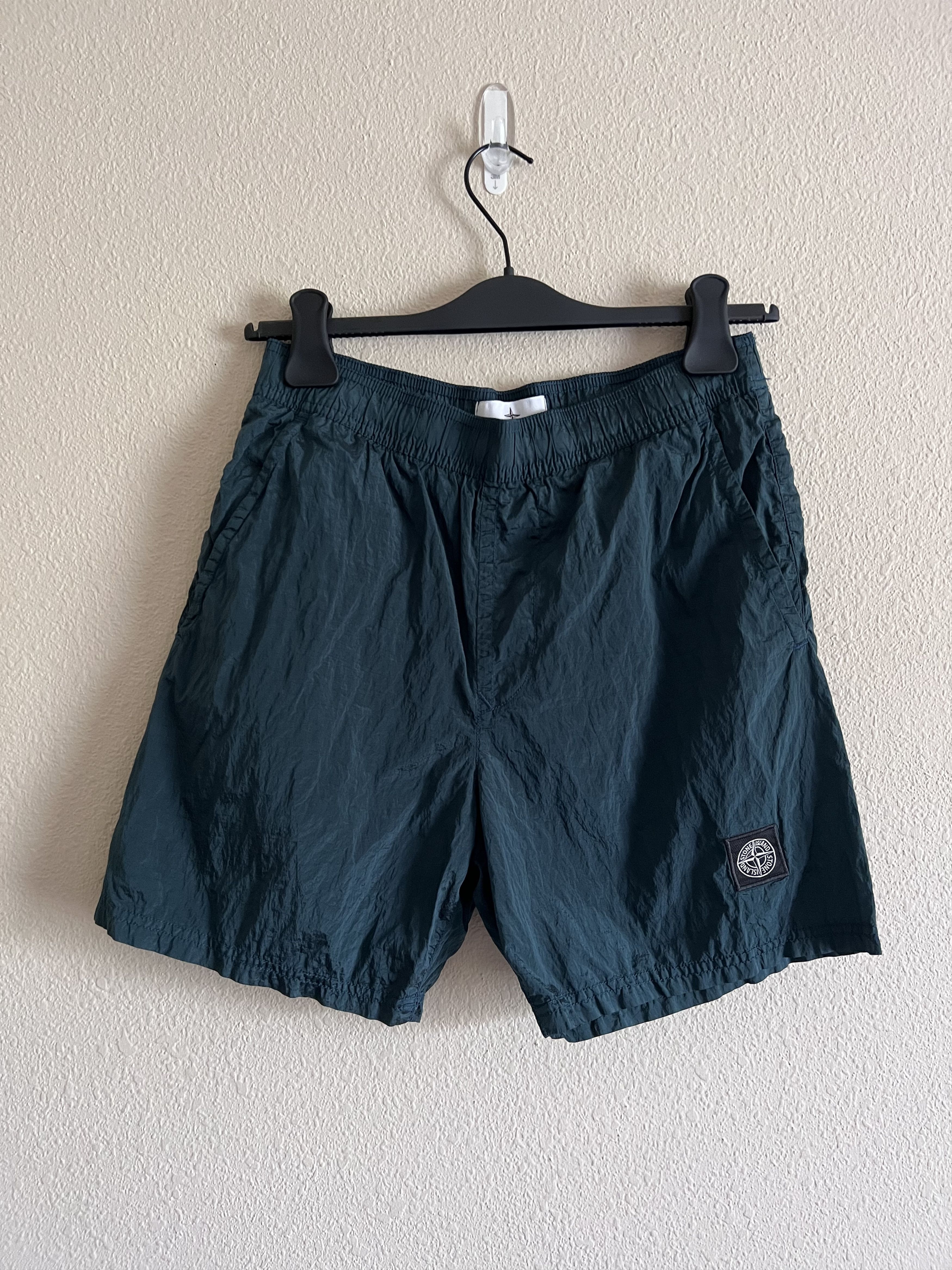 Stone Island Stone Island Nylon Metal Swim Shorts in Bottle Green Grailed