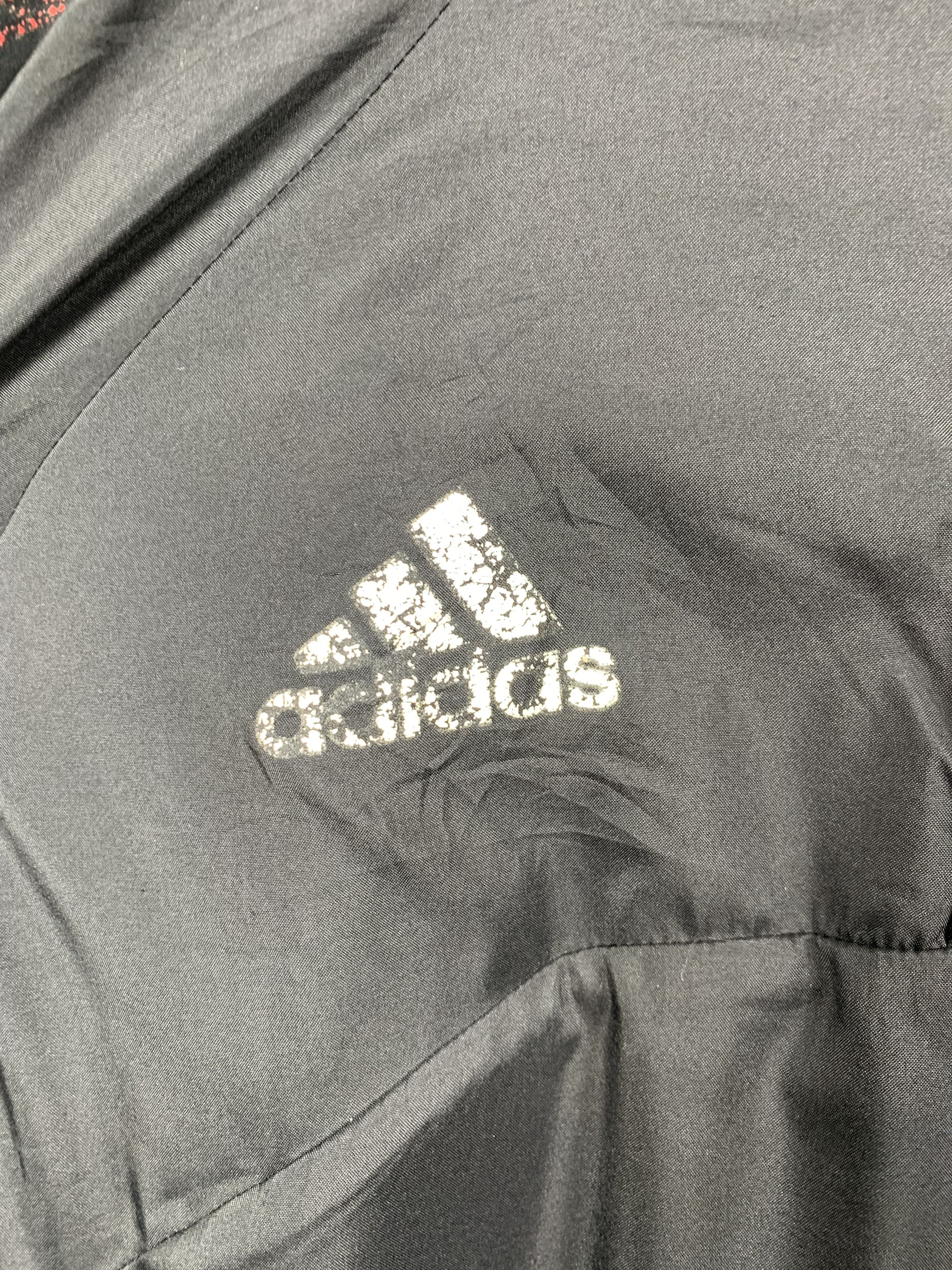 Adidas × Vintage Vintage Adidas Ac Milan Anorak Half Zipper Jacket Size US M / EU 48-50 / 2 - 8 Thumbnail