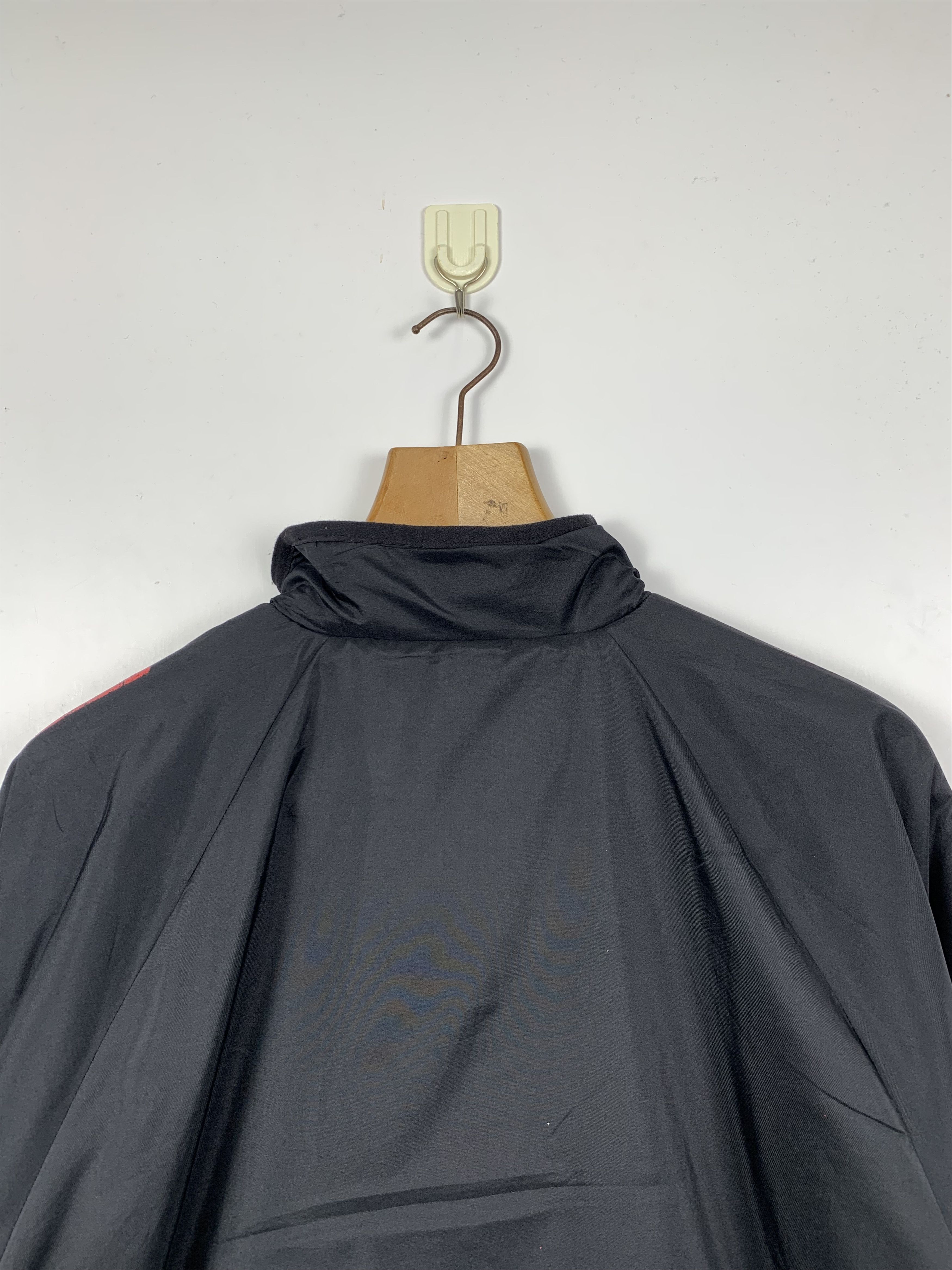 Adidas × Vintage Vintage Adidas Ac Milan Anorak Half Zipper Jacket Size US M / EU 48-50 / 2 - 4 Thumbnail
