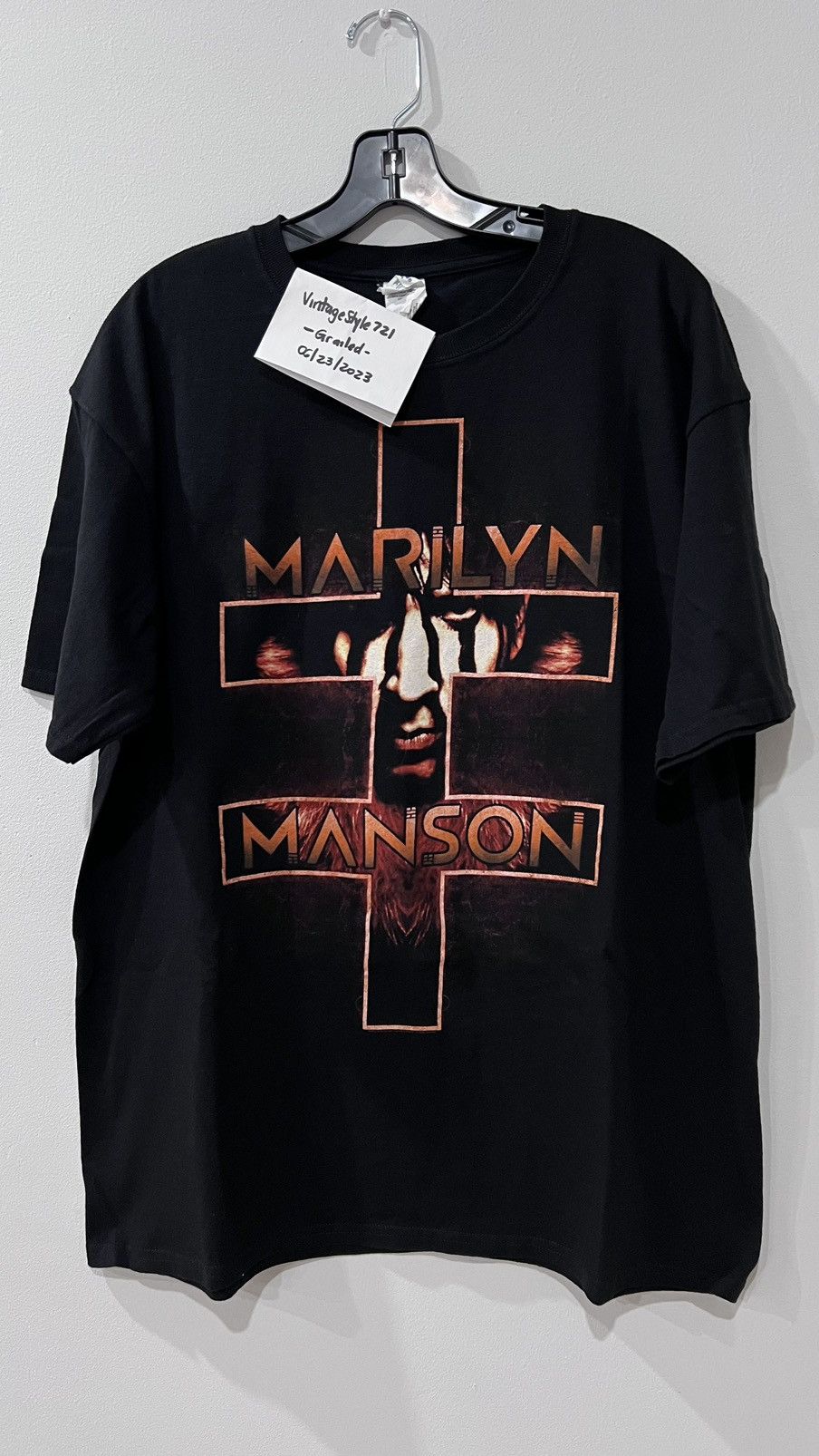 Vintage 2012 Marilyn Manson Tour Tee Size XL / Anvil Tag