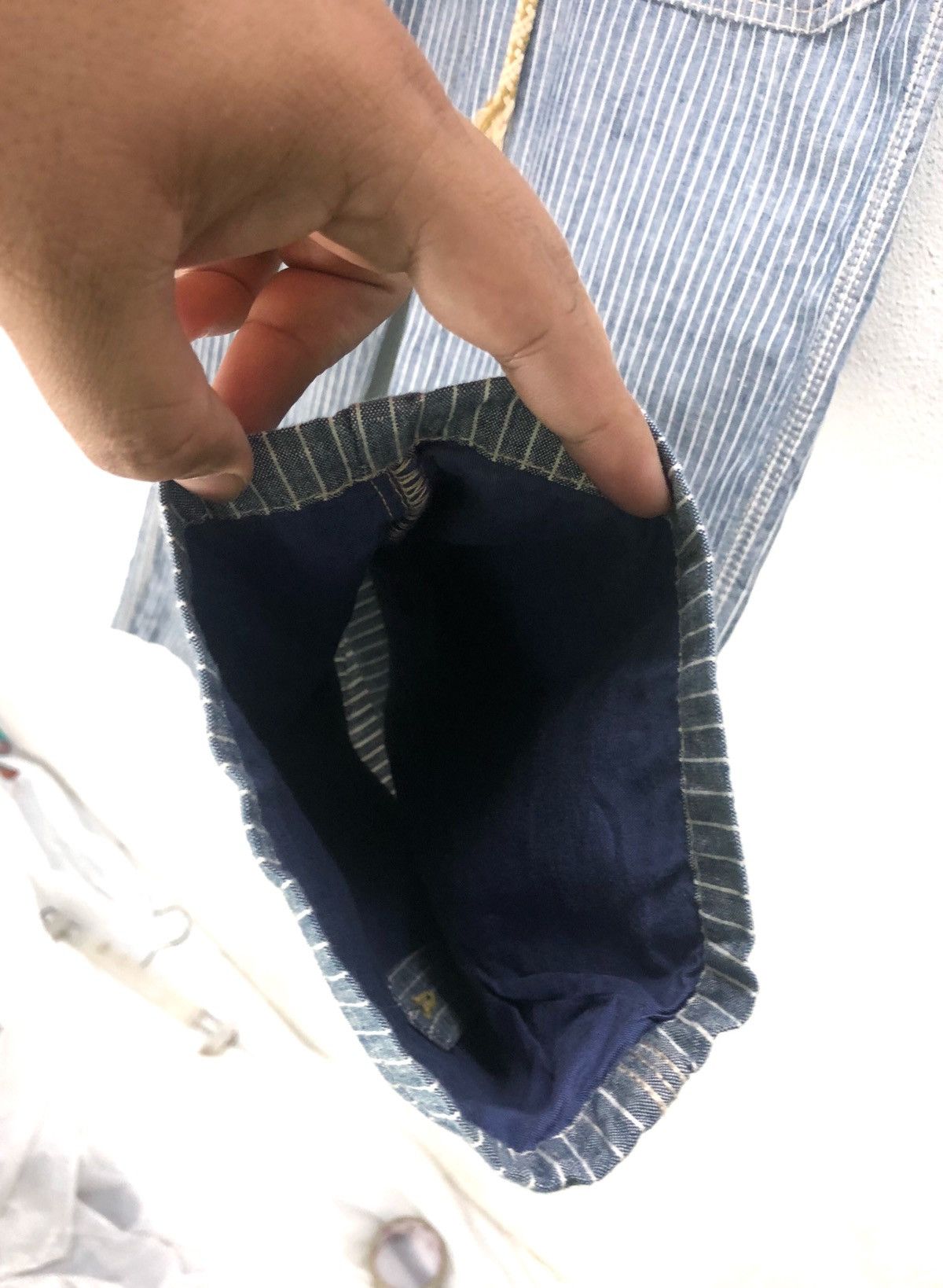 Back Number Stripes Japanese Brand Casual Pants