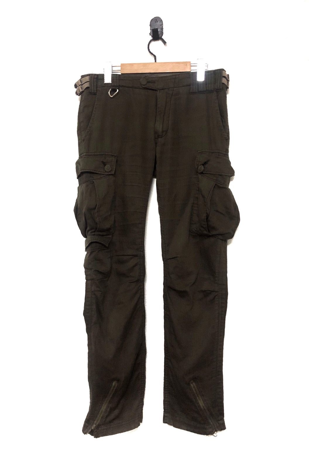Japanese Brand × Seditionaries Motel.inc Made in Japan Tactical Cargo Multi Pocket Pant Size US 32 / EU 48 - 1 Thumbnail