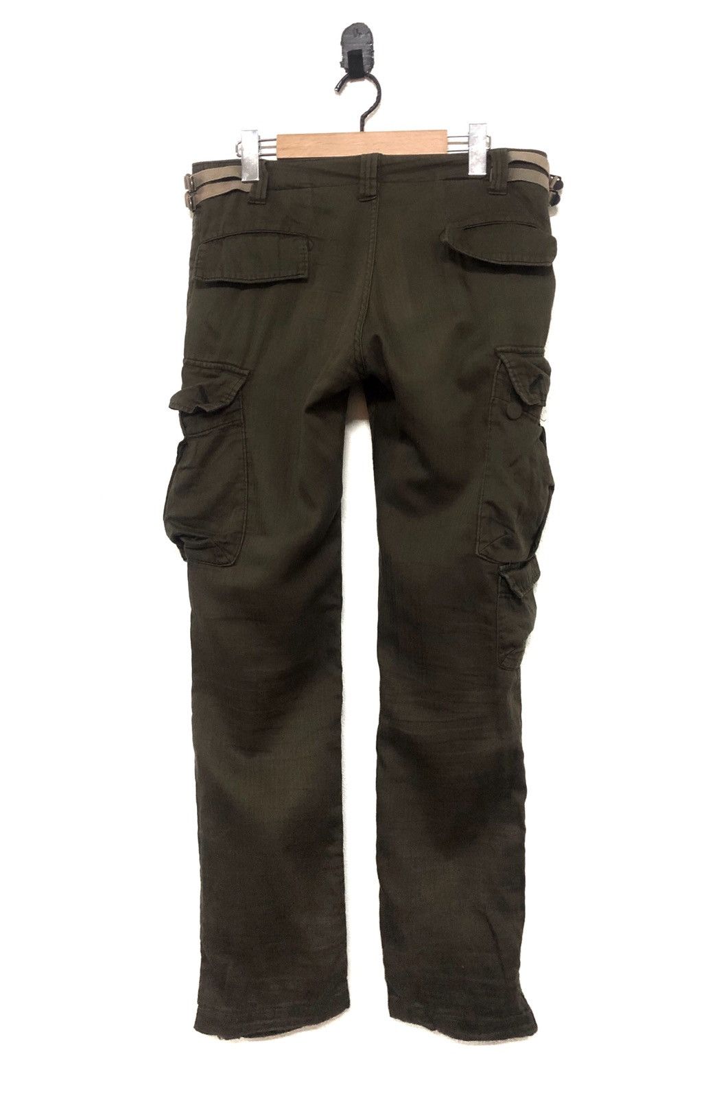Japanese Brand × Seditionaries Motel.inc Made in Japan Tactical Cargo Multi Pocket Pant Size US 32 / EU 48 - 4 Thumbnail