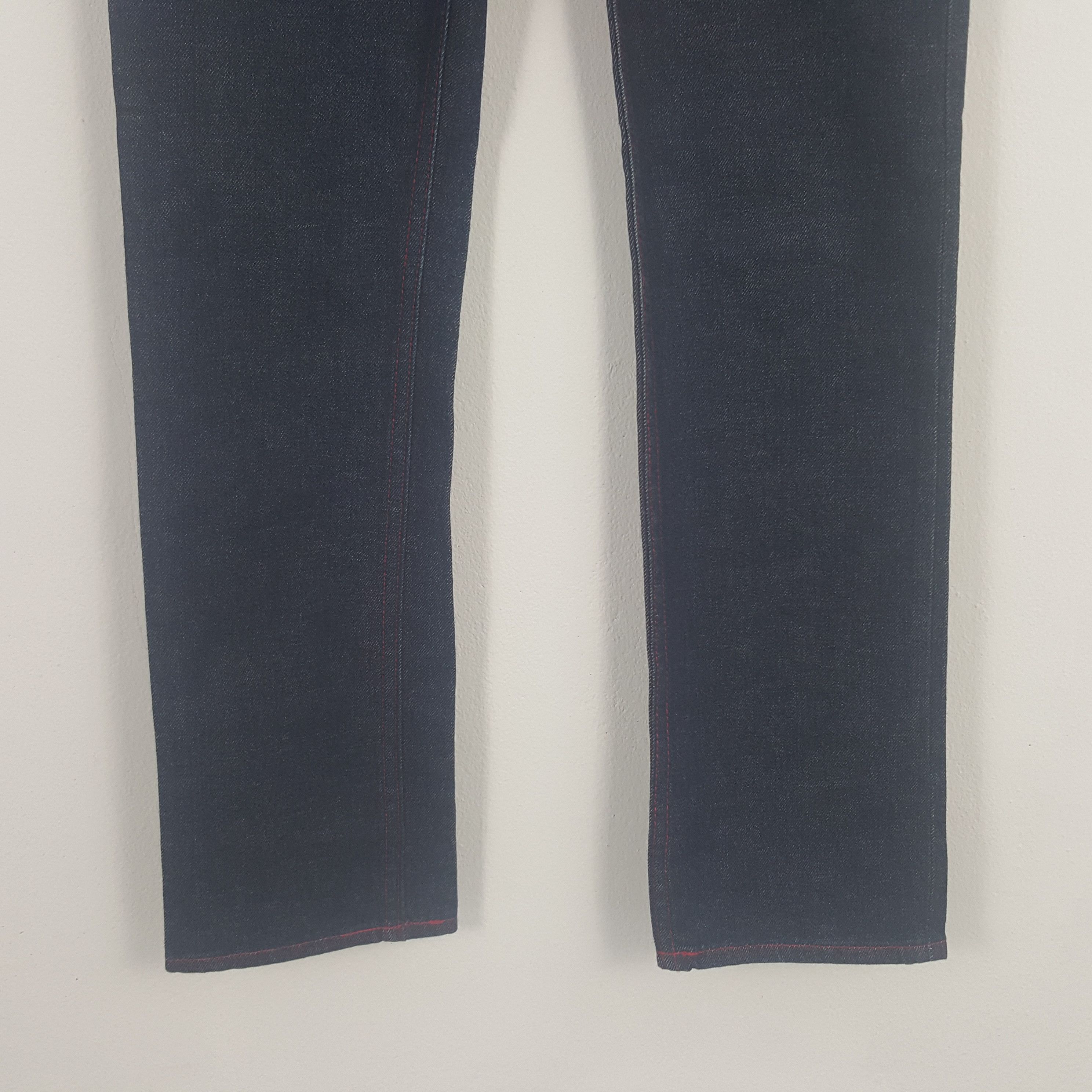 Japanese Brand × Vintage Vintage Vivienne Tam Dragon Embroidery Design Denim Jeans Size 29" - 6 Thumbnail
