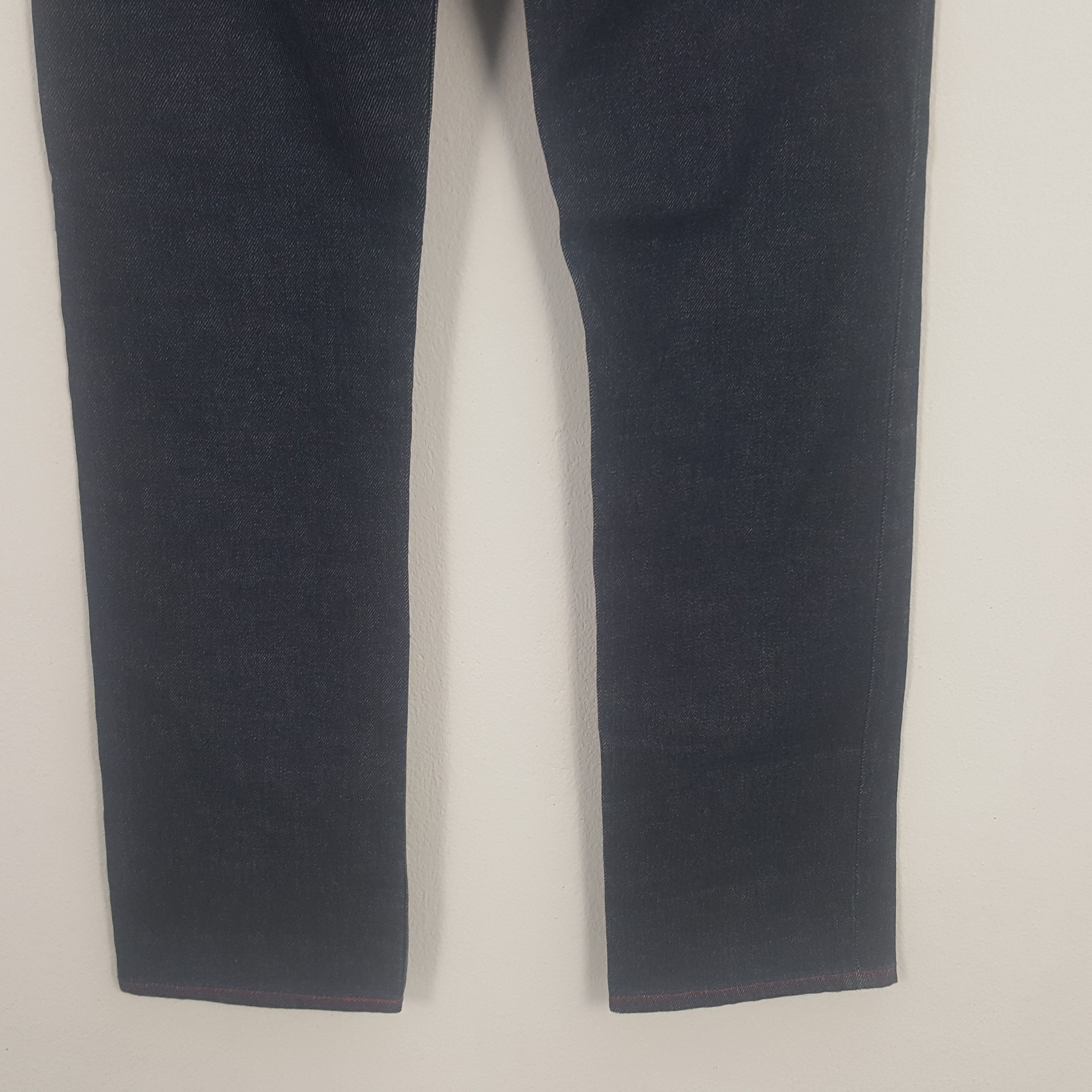 Japanese Brand × Vintage Vintage Vivienne Tam Dragon Embroidery Design Denim Jeans Size 29" - 3 Thumbnail