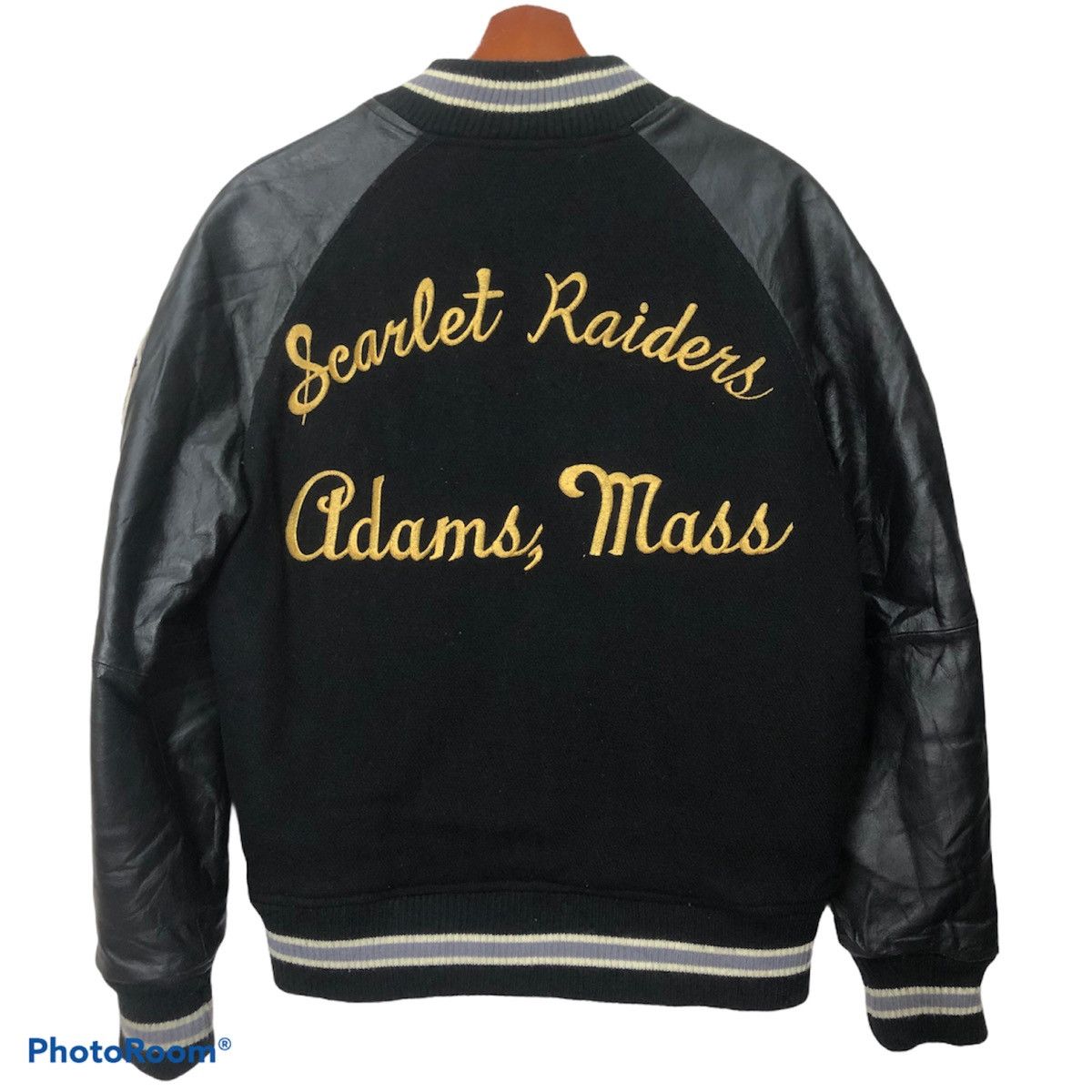 MLB Vintage Baseball M-7 scarlet rider Varsity Jacket Size US M / EU 48-50 / 2 - 2 Thumbnail