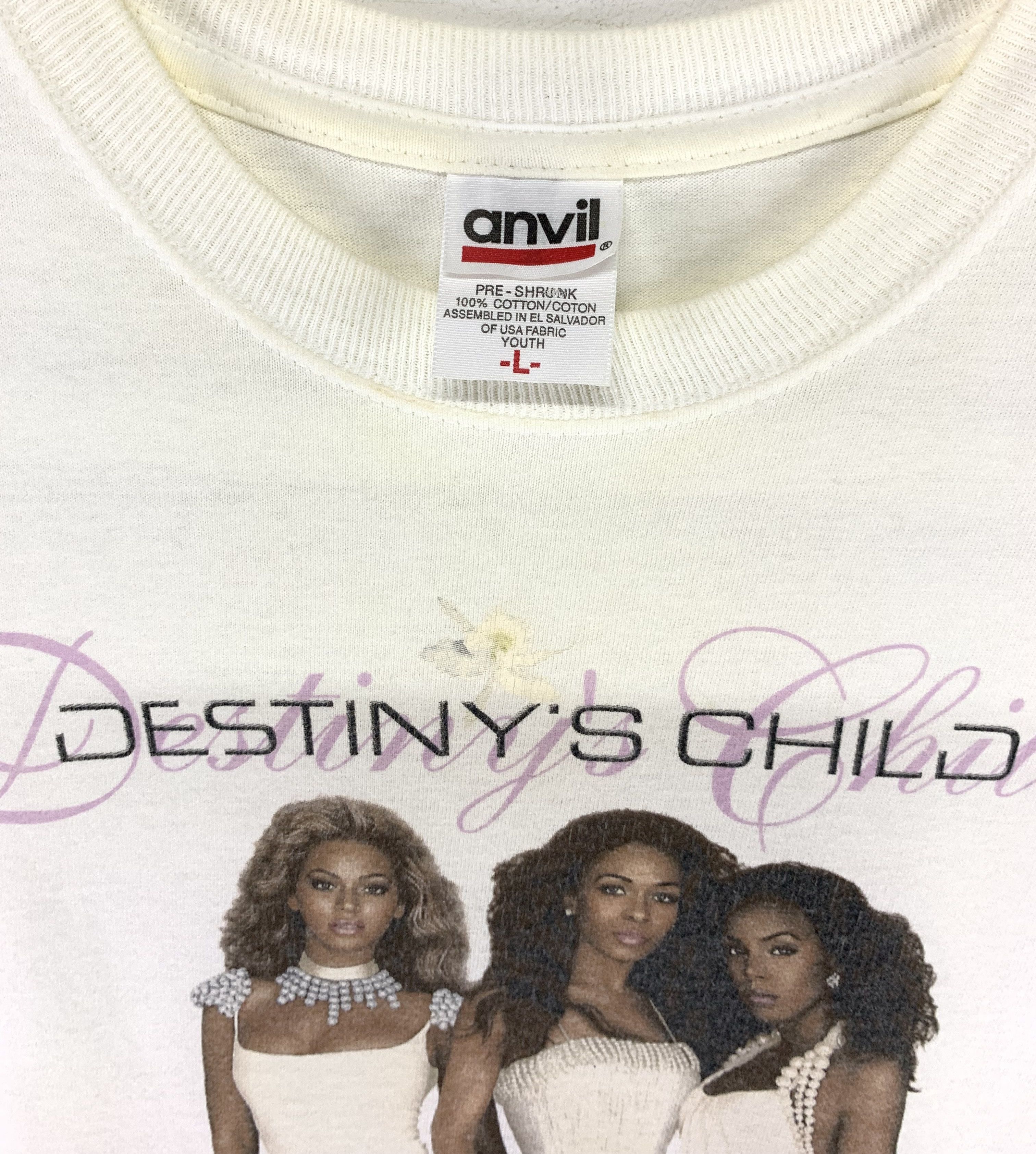 Band Tees × Rap Tees × Vintage Destiny's child love promo r&b concert tour vintage shirt Size US S / EU 44-46 / 1 - 4 Thumbnail