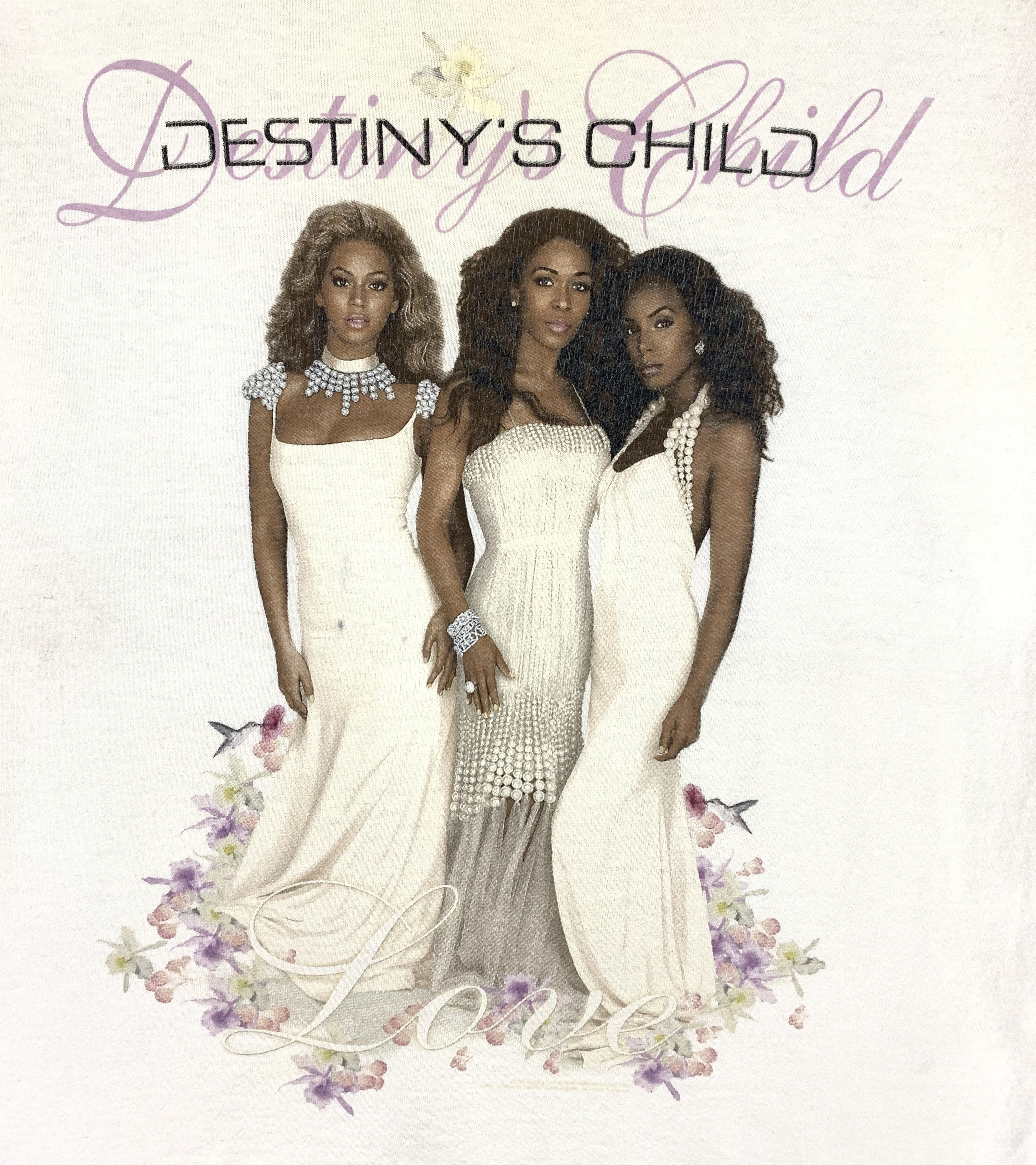 Band Tees × Rap Tees × Vintage Destiny's child love promo r&b concert tour vintage shirt Size US S / EU 44-46 / 1 - 3 Thumbnail