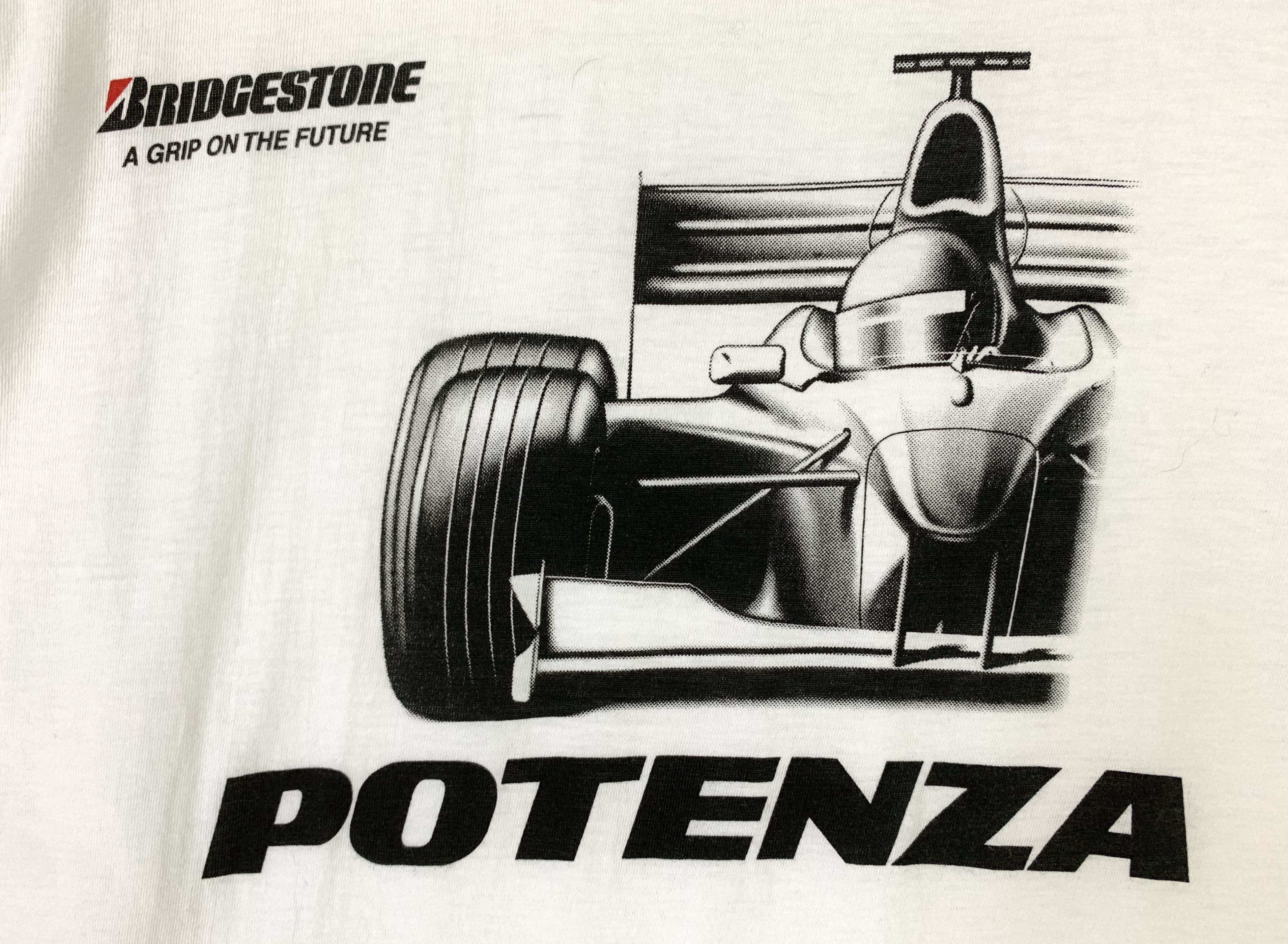 Formula 1 × Vintage Bridgestone potenza formula 1 racing vintage 90s shirt Size US L / EU 52-54 / 3 - 3 Thumbnail