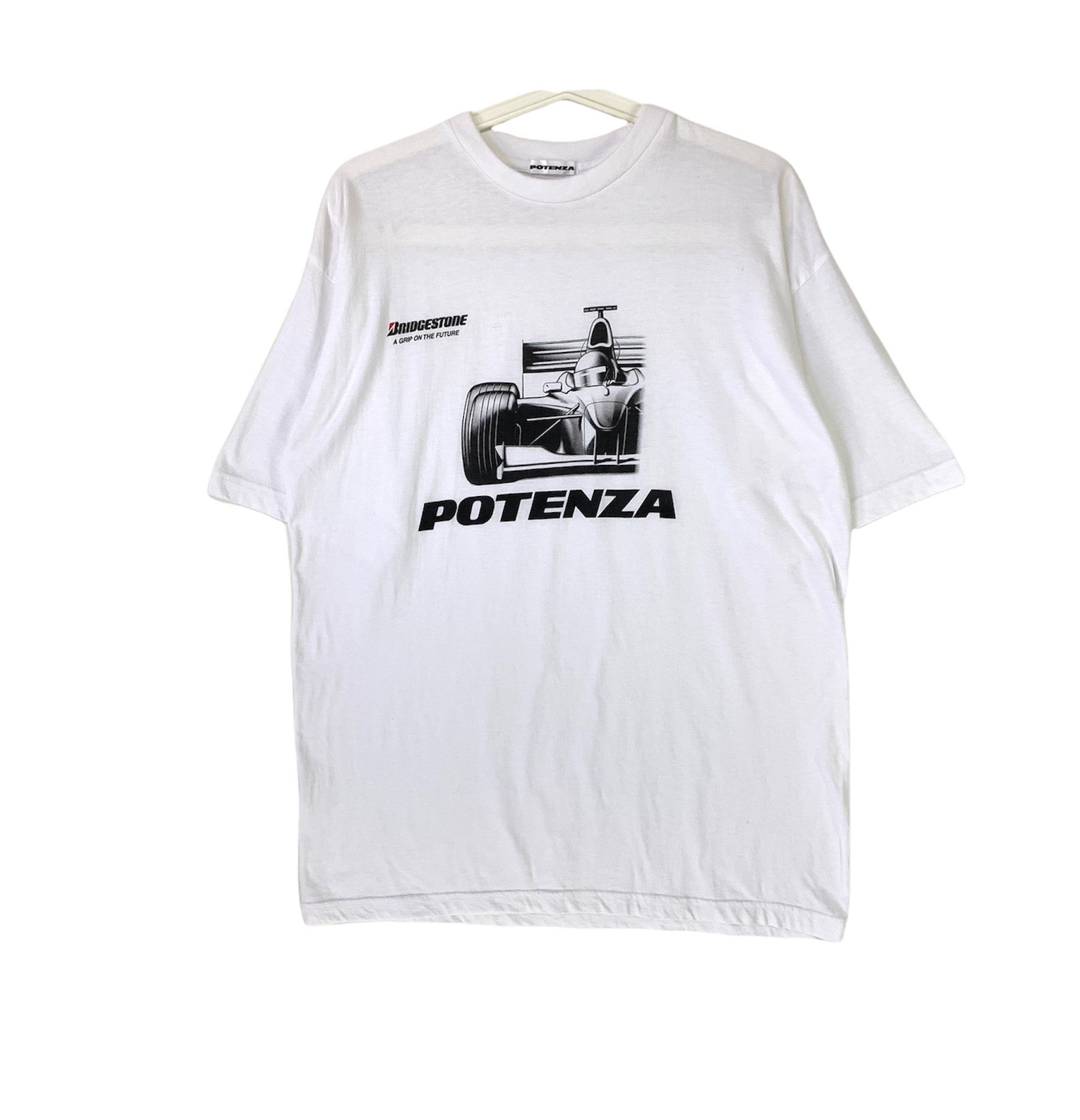 Formula 1 × Vintage Bridgestone potenza formula 1 racing vintage 90s shirt Size US L / EU 52-54 / 3 - 1 Thumbnail