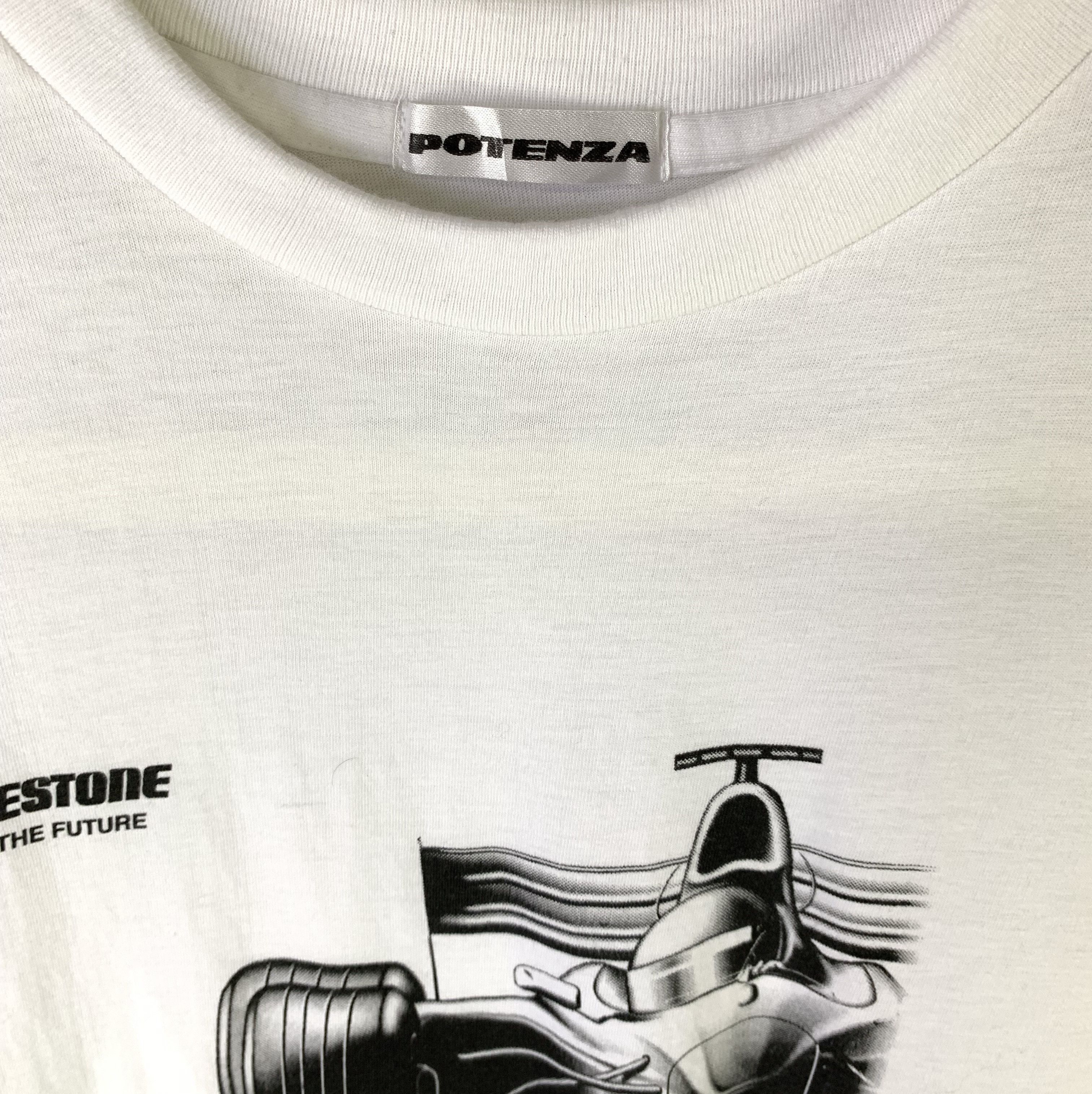 Formula 1 × Vintage Bridgestone potenza formula 1 racing vintage 90s shirt Size US L / EU 52-54 / 3 - 5 Thumbnail