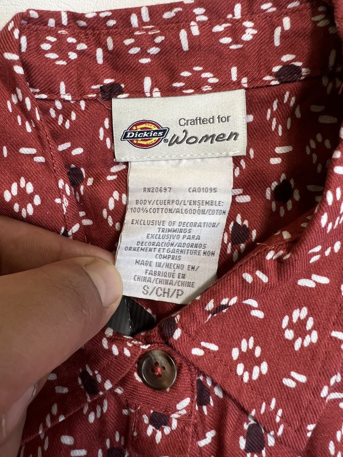 Dickies ***FINAL DROP***RARE Brand new Dickies western button up S Size S / US 4 / IT 40 - 3 Thumbnail