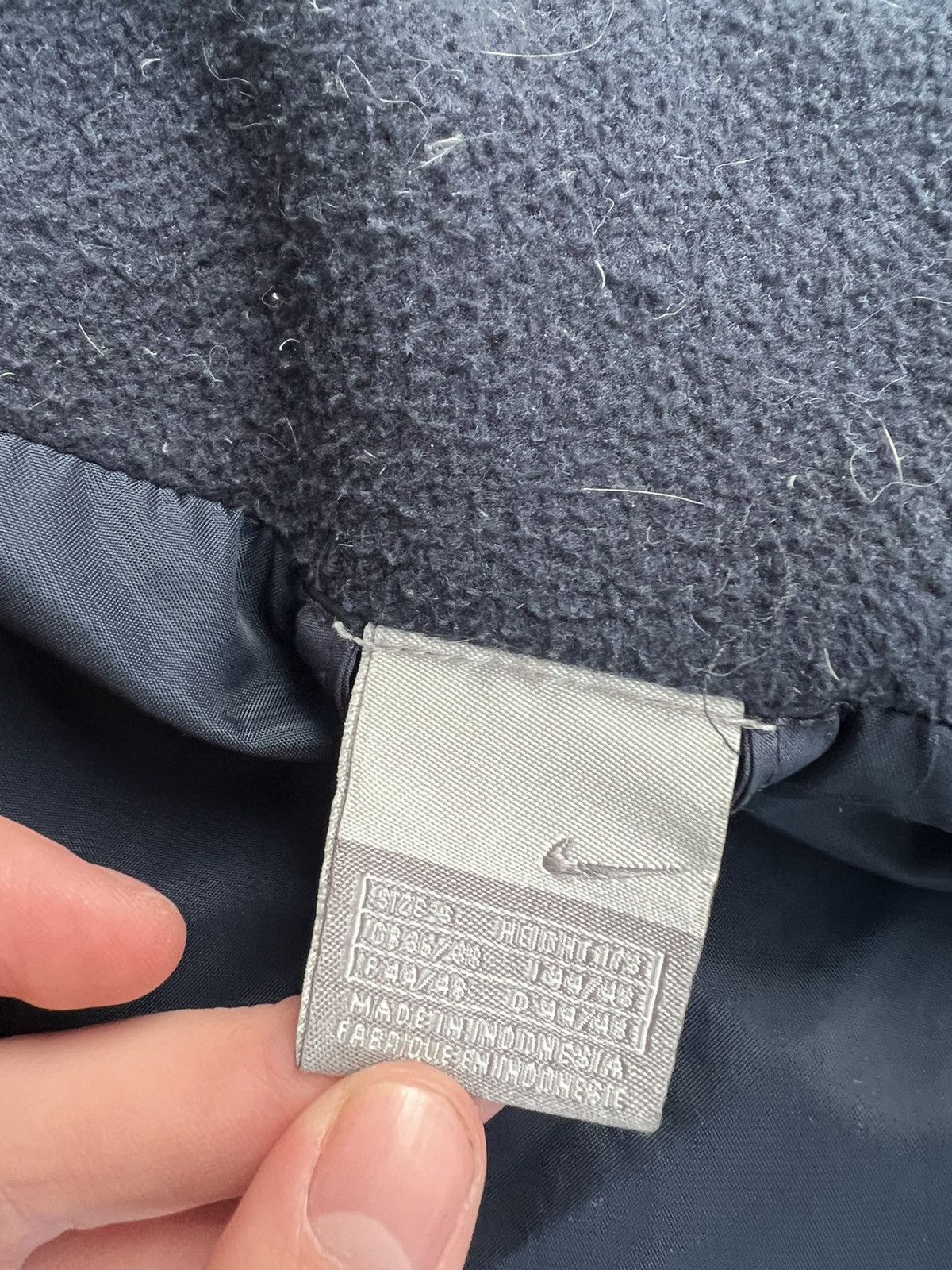 Nike × Vintage Vintage Nike Puffer Vest Navy Size US S / EU 44-46 / 1 - 10 Thumbnail