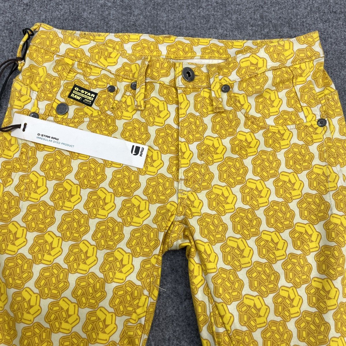 G-Star × Japanese Brand G Star Raw Casual Printed Pants Size 27" / US 4 / IT 40 - 4 Thumbnail