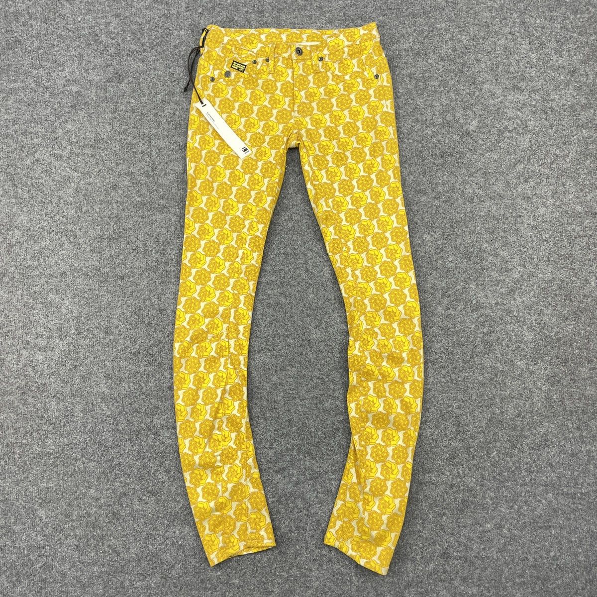 G-Star × Japanese Brand G Star Raw Casual Printed Pants Size 27" / US 4 / IT 40 - 2 Thumbnail