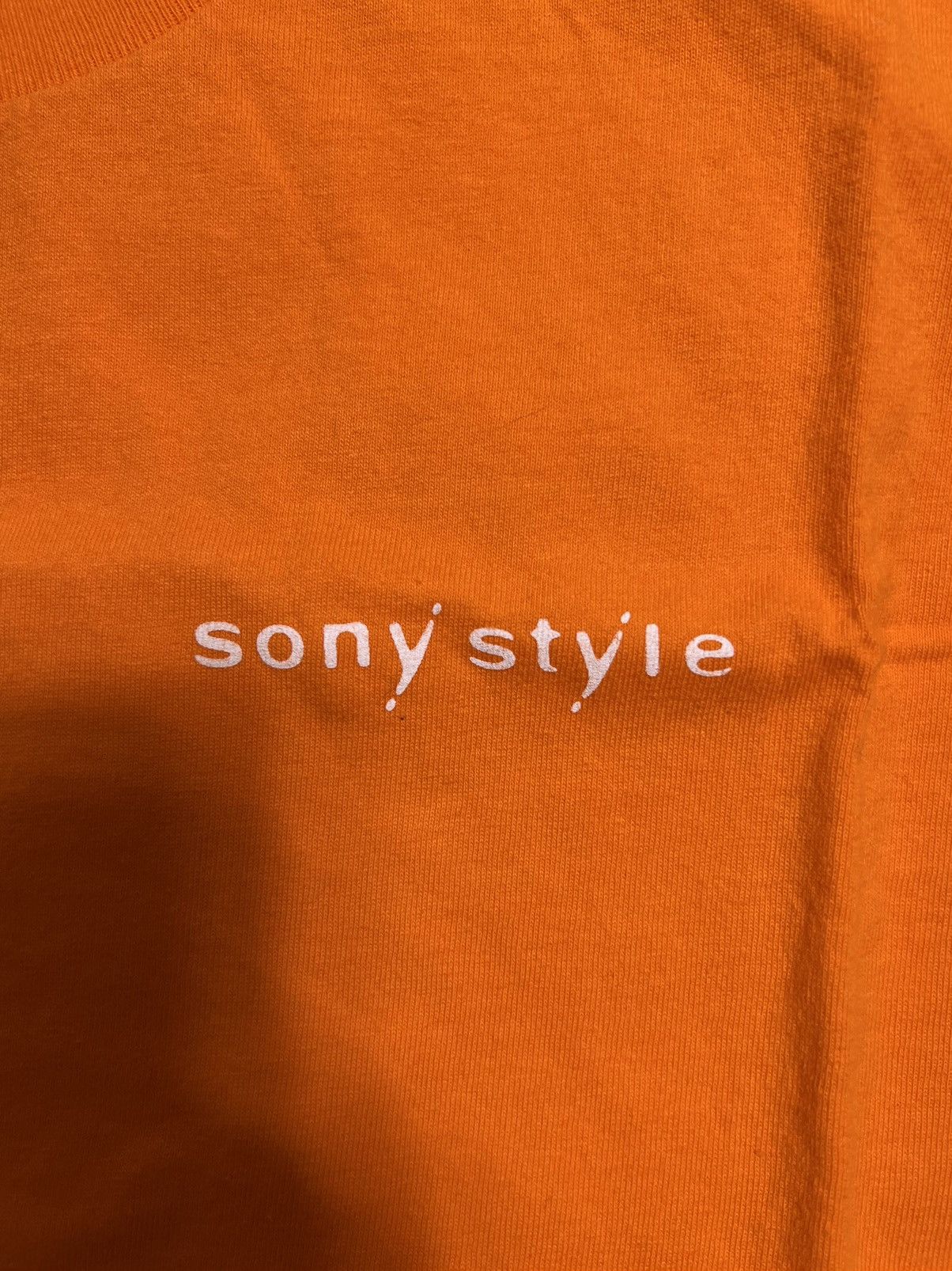 Vintage ***FINAL DROP***RARE 00s Sony Style promo shirt L Size US L / EU 52-54 / 3 - 3 Thumbnail