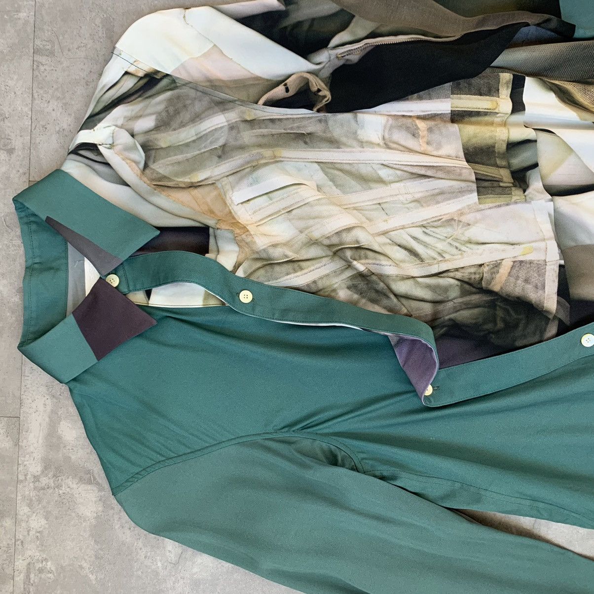 Acne Studios Acne Studios Shirt Long Sleeve Arona Bamboo Print Blouse Size XS / US 0-2 / IT 36-38 - 10 Thumbnail