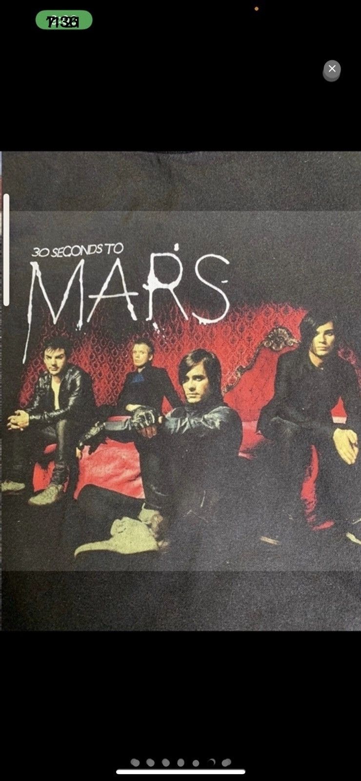 Vintage ***FINAL DROP***RARE 00’s 30 Seconds to Mars band tee S Size S / US 4 / IT 40 - 6 Thumbnail