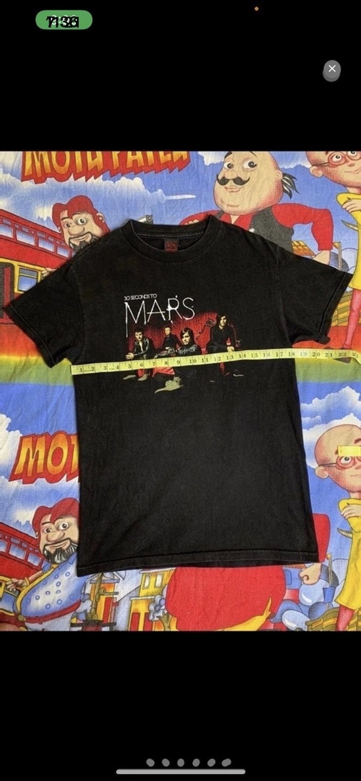 Vintage ***FINAL DROP***RARE 00’s 30 Seconds to Mars band tee S Size S / US 4 / IT 40 - 1 Thumbnail