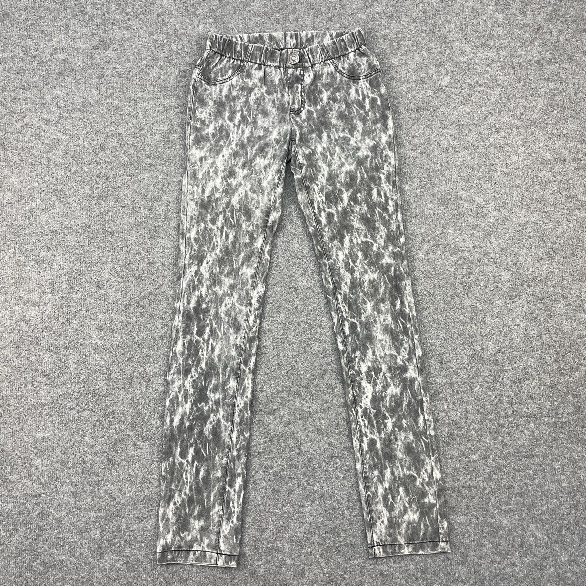 Japanese Brand × Vintage Vintage Japanese Brand Flower Circle Asid Wash Size 29" - 1 Thumbnail