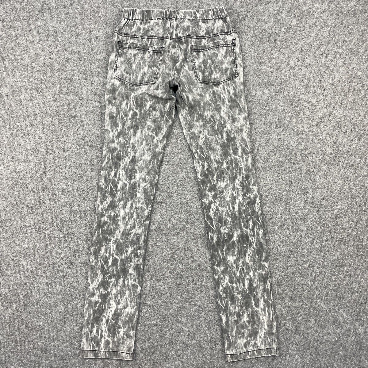 Japanese Brand × Vintage Vintage Japanese Brand Flower Circle Asid Wash Size 29" - 2 Thumbnail