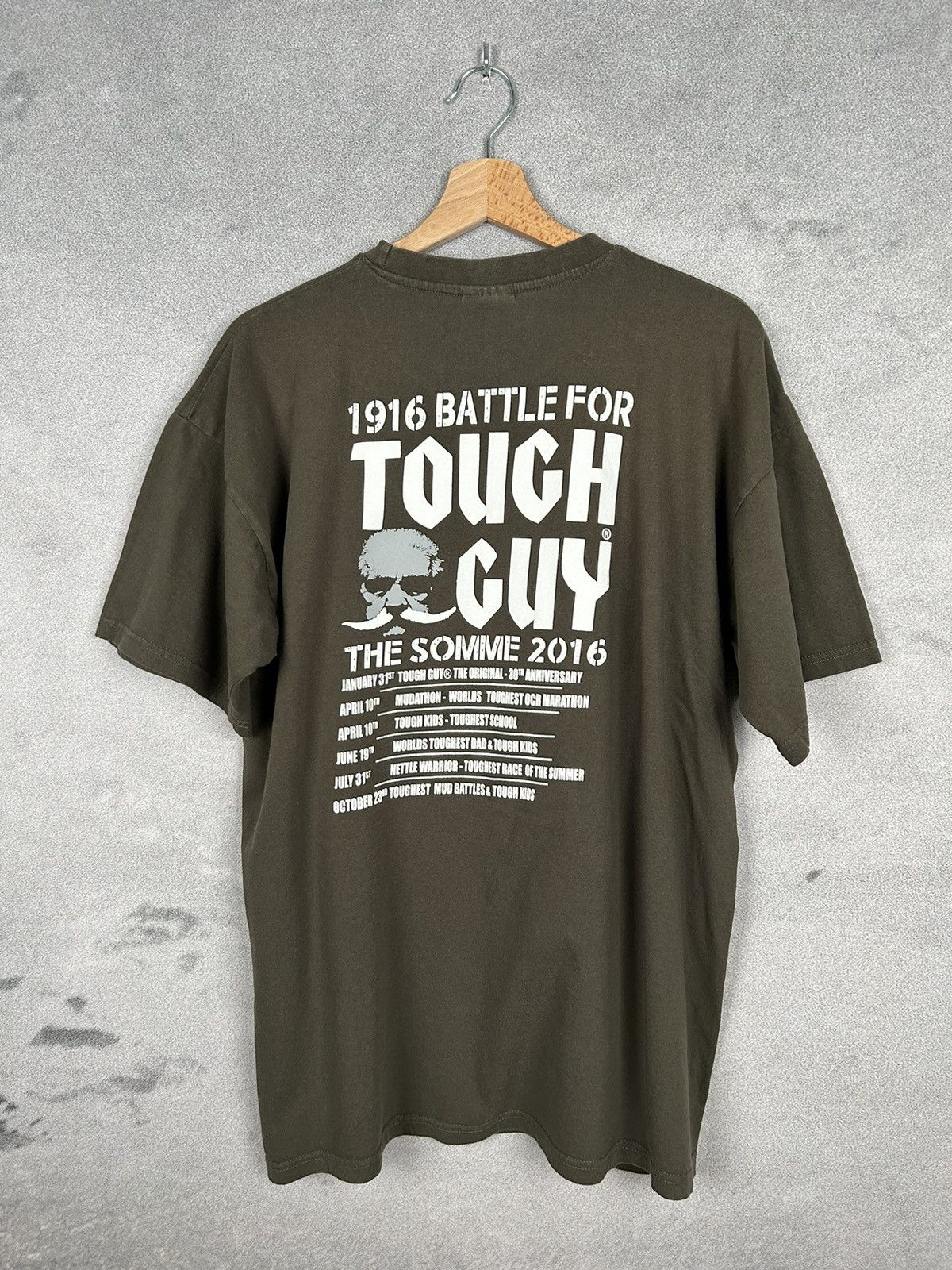 Vintage Vintage Graphic Tee Military Art Rock 90s Y2K Size US L / EU 52-54 / 3 - 4 Thumbnail