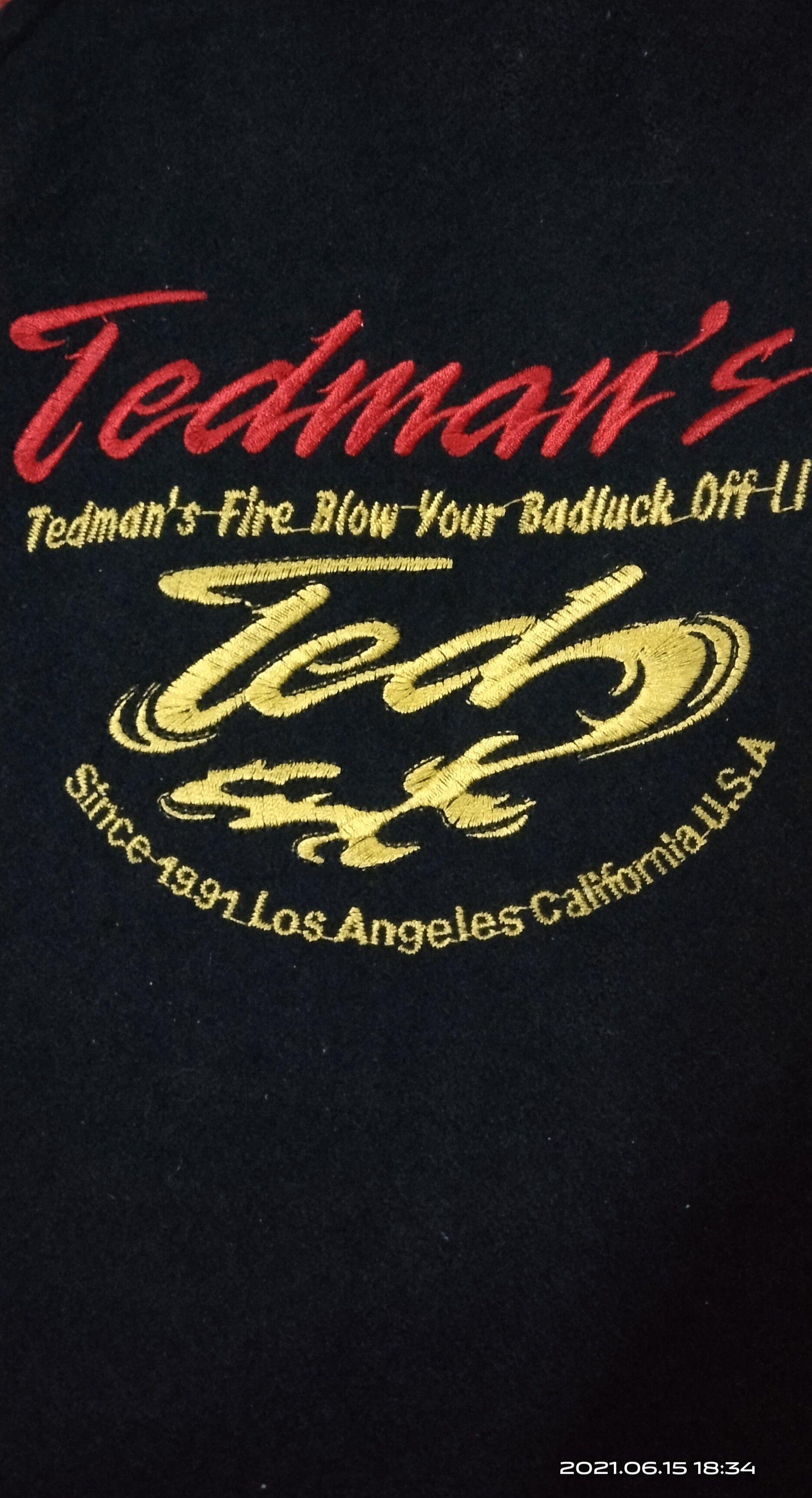 Tedman THE LUCKY DEVIL👹TEDMAN VINTAGE VARSITY WOOL Size US M / EU 48-50 / 2 - 8 Thumbnail