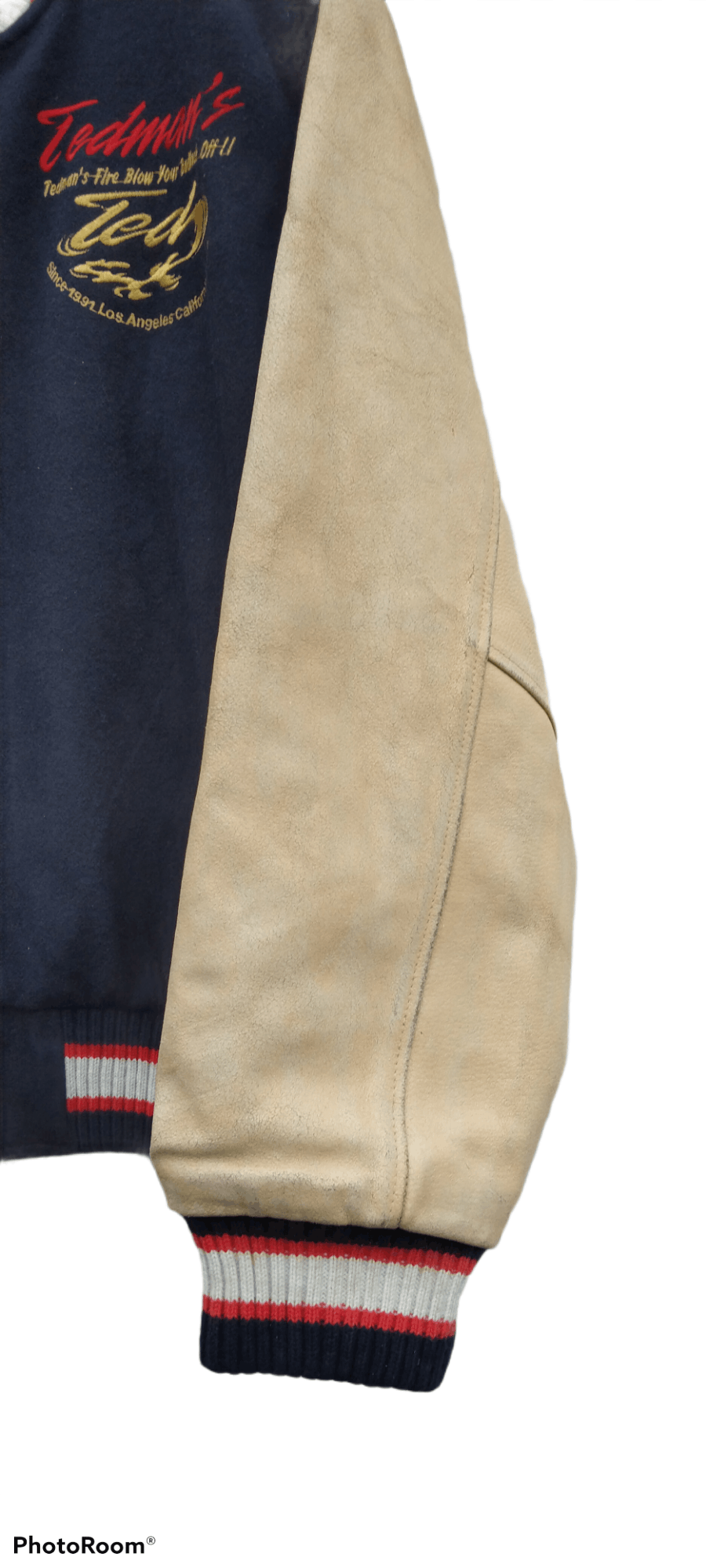 Tedman THE LUCKY DEVIL👹TEDMAN VINTAGE VARSITY WOOL Size US M / EU 48-50 / 2 - 13 Thumbnail