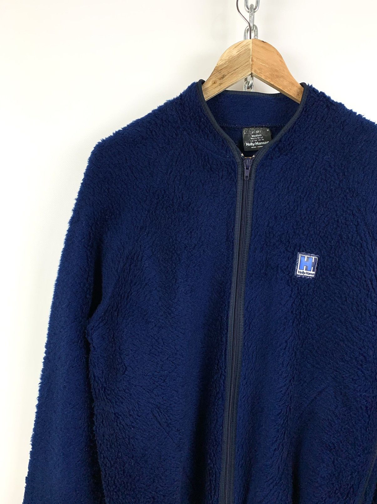 Helly Hansen 80s Vintage Helly Hansen Zipper Synchilla Fleece Jacket Size US M / EU 48-50 / 2 - 4 Thumbnail