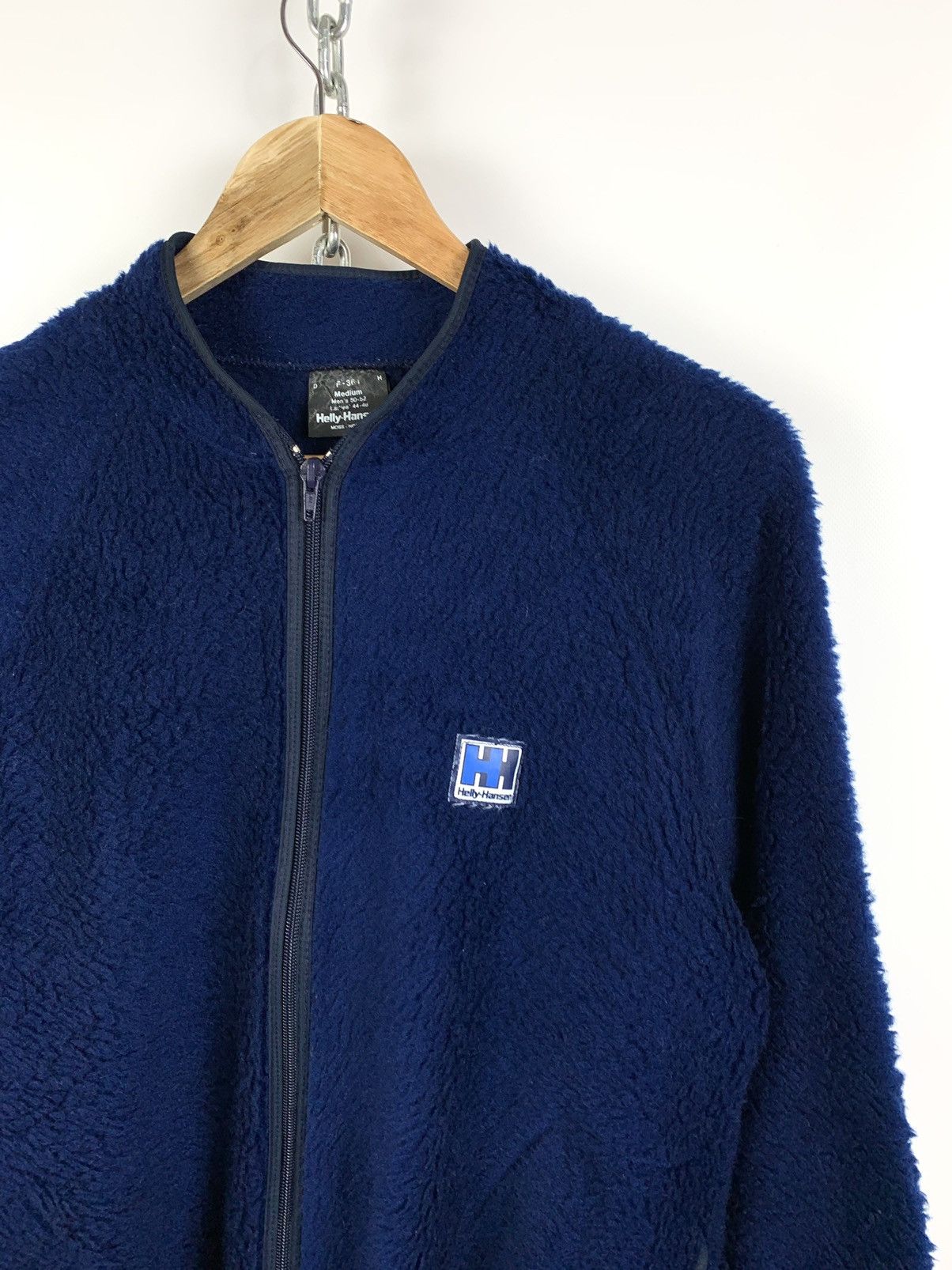 Helly Hansen 80s Vintage Helly Hansen Zipper Synchilla Fleece Jacket Size US M / EU 48-50 / 2 - 3 Thumbnail
